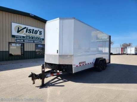 Check out this Used 2022 Midsota 79.5&quot;X20&#39; Enclosed Scissor Lift Trailer available at Visto&#39;s Trailer Sales in West Fargo, ND. Stock #106239

Featuring:-(2) 7,000lb Spring Axles-2 5/16&quot; Adjustable Coupler-Interior Spare Tire Carrier-Spare Tire-Barn Doors

All used trailers sold by Visto&#39;s Trailer Sales are sold *As Is* with no warranty. Inspections and services are available for an extra cost. Used trailers are priced appropriately knowing the potential for work needed.

Visto&#39;s Trailer Sales not only offers trailer sales and truck beds, but also provides parts and service support. We&#39;re here to provide you with full support for your trailer needs.

Don&#39;t forget to shop our Parts department or ask our expert sales team about recommendations or upgrades fit for your trailer, such as spare tires, mounts, toolboxes, and more. We&#39;re here to make your hauling experience easier and more efficient! 

Did you know we offer custom trailer design and ordering? Our trailer sales team will work with you to find the best option fit for your hauling needs. Give us a call at 701-282-0229 to speak with our sales team, or stop by our dealership in West Fargo, ND to see our trailer inventory in person.