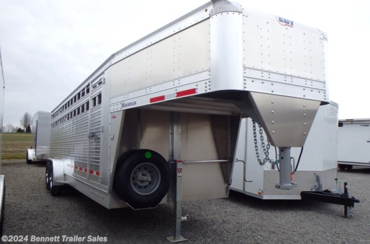 Livestock Trailer - 2025 EBY 24' GN Mav *NEW MODEL* available New in Salem, OH