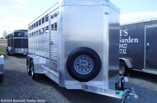 Livestock Trailer - 2023 EBY 16' BP LS MAV available New in Salem, OH