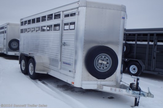 Livestock Trailer - 2024 EBY 16' BP LS MAV available New in Salem, OH