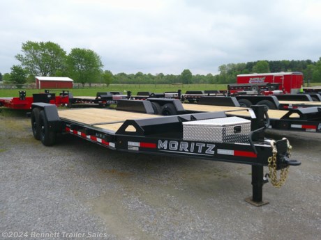 &lt;p&gt;&lt;span style=&quot;font-family: helvetica, arial, sans-serif;&quot;&gt;Standard Features on Moritz&#39;s Tilt Trailer:&lt;/span&gt;&lt;/p&gt;
&lt;ul&gt;
&lt;li&gt;&lt;span style=&quot;font-family: helvetica, arial, sans-serif;&quot;&gt;16&#39; Tilting Deck&lt;/span&gt;&lt;/li&gt;
&lt;li&gt;&lt;span style=&quot;font-family: helvetica, arial, sans-serif;&quot;&gt;4&#39;6&quot; Stationary Platform on Front&lt;/span&gt;&lt;/li&gt;
&lt;li&gt;&lt;span style=&quot;font-family: helvetica, arial, sans-serif;&quot;&gt;8&quot; I-Beam Frame&lt;/span&gt;&lt;/li&gt;
&lt;li&gt;&lt;span style=&quot;font-family: helvetica, arial, sans-serif;&quot;&gt;16&quot; o/c Cross Members&lt;/span&gt;&lt;/li&gt;
&lt;li&gt;&lt;span style=&quot;font-family: helvetica, arial, sans-serif;&quot;&gt;Torsion Axles&lt;/span&gt;&lt;/li&gt;
&lt;li&gt;&lt;span style=&quot;font-family: helvetica, arial, sans-serif;&quot;&gt;Electric brakes, all wheels&lt;/span&gt;&lt;/li&gt;
&lt;li&gt;&lt;span style=&quot;font-family: helvetica, arial, sans-serif;&quot;&gt;12,000# Drop Leg Jack&lt;/span&gt;&lt;/li&gt;
&lt;li&gt;&lt;span style=&quot;font-family: helvetica, arial, sans-serif;&quot;&gt;LED Lights&lt;/span&gt;&lt;/li&gt;
&lt;li&gt;&lt;span style=&quot;font-family: helvetica, arial, sans-serif;&quot;&gt;Aluminum Toolbox&lt;/span&gt;&lt;/li&gt;
&lt;/ul&gt;
&lt;p&gt;&amp;nbsp;&lt;/p&gt;
&lt;p&gt;&amp;nbsp;&lt;/p&gt;