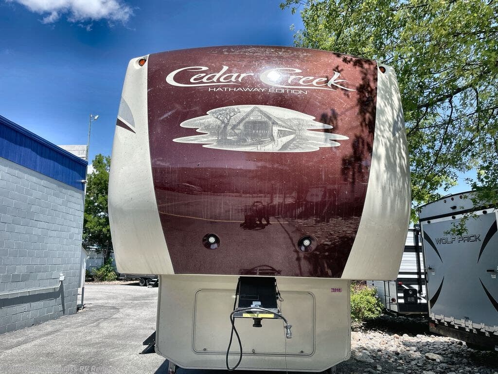 Used 2018 Forest River Cedar Creek Hathaway Edition 34rl Hathaway available in Reno, Nevada