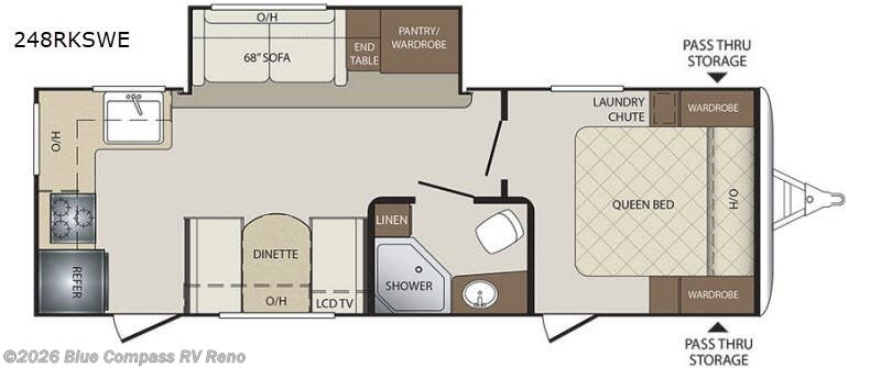 2018 Keystone Bullet 248RKSWE - Used Travel Trailer For Sale by Blue Compass RV Reno in Reno, Nevada features Slideout