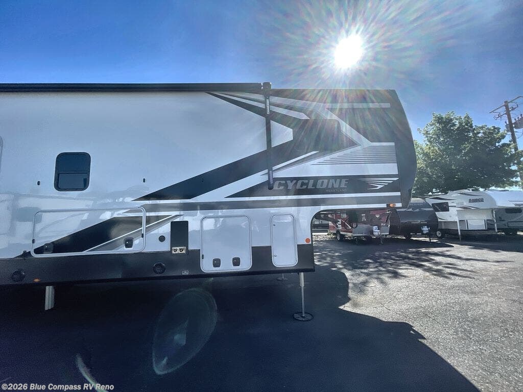 2027 Heartland Cyclone 3511 - New Toy Hauler For Sale by Blue Compass RV Reno in Reno, Nevada