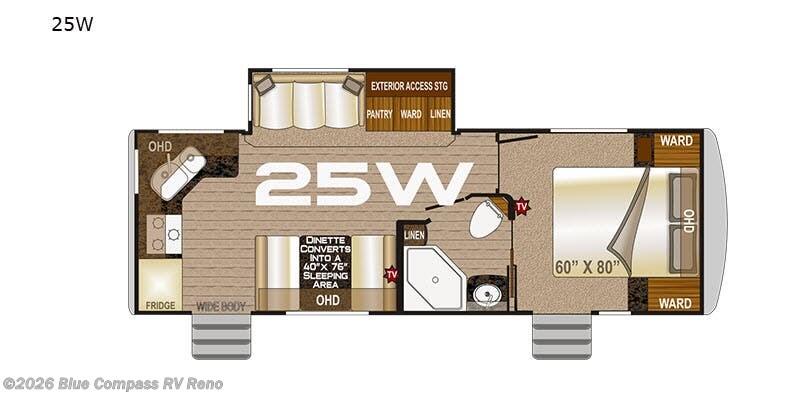 2020 Northwood Arctic Fox North Fork 25W - Used Travel Trailer For Sale by Blue Compass RV Reno in Reno, Nevada features Slideout