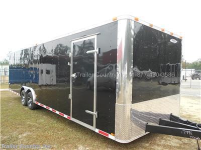 &lt;div&gt;NEW 8.5 X 28 ENCLOSED CAR HAULER TRAILER&lt;/div&gt;
&lt;div&gt;&amp;nbsp;&lt;/div&gt;
&lt;div&gt;Up for your consideration is a Brand New Heavy Duty Model 8.5 x 28 Tandem Axle, Enclosed MotorCycle, Snowmobile, Landscape, ATV 4-Wheeler, Car Hauler Cargo Race Trailer.&lt;/div&gt;
&lt;div&gt;&amp;nbsp;&lt;/div&gt;
&lt;div&gt;YOU&#39;VE SEEN THE REST...NOW BUY THE BEST!&lt;/div&gt;
&lt;div&gt;&amp;nbsp;&lt;/div&gt;
&lt;div&gt;ALL the TOP QUALITY FEATURES listed in this ad!&lt;/div&gt;
&lt;div&gt;&amp;nbsp;&lt;/div&gt;
&lt;div&gt;Standarad Elite Series Features:&lt;/div&gt;
&lt;div&gt;&amp;nbsp;&lt;/div&gt;
&lt;div&gt;- Heavy Duty 8&quot; I Beam Main Frame w/ 2&quot; X 6&quot; Tube&lt;/div&gt;
&lt;div&gt;- Heavy Duty 1&quot; X 1 1/2&quot; Square Tube Wall Studs and Roof&amp;nbsp; Bows&lt;/div&gt;
&lt;div&gt;- Triple Tube Tongue&lt;/div&gt;
&lt;div&gt;- 28&#39; Box Space&lt;/div&gt;
&lt;div&gt;- 16&quot; On Center Walls&lt;/div&gt;
&lt;div&gt;- 16&quot; On Center Floors&lt;/div&gt;
&lt;div&gt;- 16&quot; On Center Roof Bows&lt;/div&gt;
&lt;div&gt;- (2) 5,200lb &quot; DEXTER&quot; SPRING Axles w/ All Wheel Electric Brakes &amp;amp; EZ LUBE Grease Fittings-Self Adusting Axles&lt;/div&gt;
&lt;div&gt;- HEAVY DUTY Rear Spring Assisted Ramp Door with (2) Barlocks for Security, &amp;amp; EZ Lube Hinge Pins&lt;/div&gt;
&lt;div&gt;- Rear Ramp Transition Flap&lt;/div&gt;
&lt;div&gt;- No-Show Beaver Tail (Dove Tail)&lt;/div&gt;
&lt;div&gt;- 4 - 5,000lb Flush Floor Mounted D-Rings (Welded to Frame)&lt;/div&gt;
&lt;div&gt;- 36&quot; Side Door with Lock&lt;/div&gt;
&lt;div&gt;- ATP Diamond Plate Recessed Step-Up in Side door&lt;/div&gt;
&lt;div&gt;- 6&#39;6&quot; Interior Height inside Box Space&lt;/div&gt;
&lt;div&gt;- Galvalume Seamed Roof w/ Thermo Ply Ceiling Liner&lt;/div&gt;
&lt;div&gt;- 2 5/16&quot; Coupler w/ Snapper Pin&lt;/div&gt;
&lt;div&gt;- Heavy Duty Safety Chains&lt;/div&gt;
&lt;div&gt;- 2K Top-Wind Jack&lt;/div&gt;
&lt;div&gt;- 7-Way Round RV Electrical Wiring Harness w/ Battery Back-Up &amp;amp; Safety Switch&lt;/div&gt;
&lt;div&gt;- 24&quot; ATP Front StoneGuard w/ ATP Nose Cap&lt;/div&gt;
&lt;div&gt;- Front &amp;amp; Rear Polished Corner Caps&lt;/div&gt;
&lt;div&gt;- Exterior L.E.D Lighting Package&lt;/div&gt;
&lt;div&gt;- 3/8&quot; Heavy Duty Top Grade Plywood Walls&lt;/div&gt;
&lt;div&gt;- 3/4&quot; Heavy Duty Top Grade Plywood Floors&lt;/div&gt;
&lt;div&gt;- Heavy Duty Smooth Fender Flares&lt;/div&gt;
&lt;div&gt;- Deluxe License Plate Holder with Light&lt;/div&gt;
&lt;div&gt;- Top Quality Exterior Grade Automotive Paint&lt;/div&gt;
&lt;div&gt;- (1) Non-Powered Roof Vent&lt;/div&gt;
&lt;div&gt;- (1) 12-Volt Interior Trailer Light w/ Wall Switch&lt;/div&gt;
&lt;div&gt;- 15&quot; 225-15&quot; Radial Tires&lt;/div&gt;
&lt;div&gt;- Modular Wheels&lt;/div&gt;
&lt;div&gt;&amp;nbsp;&lt;/div&gt;
&lt;div&gt;Additional Upgrades Include:&lt;/div&gt;
&lt;div&gt;&amp;nbsp;&lt;/div&gt;
&lt;div&gt;- Custom Aluminum Mag Wheels&lt;/div&gt;
&lt;div&gt;- Radial Tires&lt;/div&gt;
&lt;div&gt;- Matching Custom Aluminum Mag Spare&lt;/div&gt;
&lt;div&gt;- Spare Tire Mount on Curb Side Rear&lt;/div&gt;
&lt;div&gt;- 54&quot; Escape Door&lt;/div&gt;
&lt;div&gt;- .030 Black Exterior Metal&lt;/div&gt;
&lt;div&gt;- Rear Polished Corner Caps&lt;/div&gt;
&lt;p&gt;&amp;nbsp;&lt;/p&gt;
&lt;p&gt;* * N.A.T.M. Inspected and Certified * *&lt;br /&gt;* * Manufacturers Title and 5 Year Limited Warranty Included * *&lt;br /&gt;* * PRODUCT LIABILITY INSURANCE * *&lt;br /&gt;* * FINANCING IS AVAILABLE W/ APPROVED CREDIT * *&lt;/p&gt;
&lt;p&gt;ASK US ABOUT OUR RENT TO OWN PROGRAM - NO CREDIT CHECK - LOW DOWN PAYMENT&lt;/p&gt;
&lt;p&gt;&lt;br /&gt;Trailer is offered @ factory direct pick up in Willacoochee, GA...We also offer Nationwide Delivery, please contact us for more information.&lt;br /&gt;CALL: 888-710-2112&lt;/p&gt;