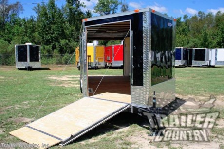 &lt;div&gt;NEW 8.5 X 24 ENCLOSED CARGO TRAILER w/2 RAMPS! Perfect for Snowmobiles, ATV&#39;S Motorcycles - Carhauler - Landscaping - Lawn Service!&lt;/div&gt;
&lt;div&gt;&amp;nbsp;&lt;/div&gt;
&lt;div&gt;Up for your consideration is a Brand New Heavy Duty Elite Series Model 8.5 x 24 Tandem Axle, Enclosed Trailer w/ 2 Ramps...Perfect set up for Snowmobiles, Cars, Motorcycles, Landscaping, ATV&#39;S &amp;amp; MORE!&lt;/div&gt;
&lt;div&gt;&amp;nbsp;&lt;/div&gt;
&lt;div&gt;YOU&#39;VE SEEN THE REST...NOW BUY THE BEST!&lt;/div&gt;
&lt;div&gt;&amp;nbsp;&lt;/div&gt;
&lt;div&gt;Elite Series Standard Features:&lt;/div&gt;
&lt;div&gt;&amp;nbsp;&lt;/div&gt;
&lt;div&gt;- Heavy Duty 6&quot; I Beam Main Frame w/ 2&quot;X6&quot; Square Tube&lt;/div&gt;
&lt;div&gt;- 24&#39; Box Space + V-Nose&lt;/div&gt;
&lt;div&gt;- 1&quot; X 1 1/2&quot; Square Tube Wall &amp;amp; Roof Cross members&lt;/div&gt;
&lt;div&gt;- 16&quot; On Center Walls&lt;/div&gt;
&lt;div&gt;- 16&quot; On Center Floors&lt;/div&gt;
&lt;div&gt;- 16&quot; On Center Roof Bows&lt;/div&gt;
&lt;div&gt;- (2) 3,500 lb &quot; DEXTER&quot; SPRING Axles w/ All Wheel Electric Brakes &amp;amp; EZ LUBE Grease Fittings (Electric Brakes on both Axles, Battery Back-Up, &amp;amp; Safety Switch).&lt;/div&gt;
&lt;div&gt;- 36&quot; Side Door with Flush Mounted RV Style Lock (Located on Driver side in this unit)&lt;/div&gt;
&lt;div&gt;- ATP Diamond Plate Recessed Step-Up in Side door&lt;/div&gt;
&lt;div&gt;- 6&#39;6&quot; Interior Height inside Box Space&lt;/div&gt;
&lt;div&gt;- Bowed Galvalume Seamed Roof w/ Thermo Ply Ceiling Liner&lt;/div&gt;
&lt;div&gt;- 2 5/16&quot; Coupler w/ Snapper Pin&lt;/div&gt;
&lt;div&gt;- Heavy Duty Safety Chains&lt;/div&gt;
&lt;div&gt;- 2K Top-Wind Jack&lt;/div&gt;
&lt;div&gt;- 7-Way Round RV Electrical Wiring Harness w/ Battery Back-Up &amp;amp; Safety Switch&lt;/div&gt;
&lt;div&gt;- 24&quot; ATP Front Stone Guard w/ ATP Nose Cap&lt;/div&gt;
&lt;div&gt;- Exterior L.E.D Lighting Package&lt;/div&gt;
&lt;div&gt;- 3/8&quot; Heavy Duty Top Grade Plywood Walls&lt;/div&gt;
&lt;div&gt;- 3/4&quot; Heavy Duty Top Grade Plywood Floors&lt;/div&gt;
&lt;div&gt;- Heavy Duty Smooth Fender Flares&lt;/div&gt;
&lt;div&gt;- Deluxe License Plate Holder&lt;/div&gt;
&lt;div&gt;- Top Quality Exterior Grade Automotive Paint&lt;/div&gt;
&lt;div&gt;- (1) 12-Volt Interior Trailer Light w/ Wall Switch&lt;/div&gt;
&lt;div&gt;- 15&quot; Radial Tires&lt;/div&gt;
&lt;div&gt;- Smooth Polished Front &amp;amp; Rear Corner Caps&lt;/div&gt;
&lt;div&gt;- Modular Wheels&lt;/div&gt;
&lt;div&gt;&amp;nbsp;&lt;/div&gt;
&lt;div&gt;Additional Upgrades Options:&lt;/div&gt;
&lt;div&gt;&amp;nbsp;&lt;/div&gt;
&lt;div&gt;- Upgraded Exterior Color to .030 Black Exterior Metal&lt;/div&gt;
&lt;div&gt;- Extended Tongue&lt;/div&gt;
&lt;div&gt;- 5&#39; V-Nose&lt;/div&gt;
&lt;div&gt;- 60&quot; Ramp in Curbside Front V-nose w/ Transition Flap&lt;/div&gt;
&lt;div&gt;- 2 Extra D-Ring&lt;/div&gt;
&lt;div&gt;&amp;nbsp;&lt;/div&gt;
&lt;p&gt;* * N.A.T.M. Inspected and Certified * *&lt;br /&gt;* * Manufacturers Title and 5 Year Limited Warranty Included * *&lt;br /&gt;* * PRODUCT LIABILITY INSURANCE * *&lt;br /&gt;* * FINANCING IS AVAILABLE W/ APPROVED CREDIT * *&amp;nbsp;&lt;/p&gt;
&lt;p&gt;ASK US ABOUT OUR RENT TO OWN PROGRAM - NO CREDIT CHECK - LOW DOWN PAYMENT&lt;/p&gt;
&lt;p&gt;&lt;br /&gt;Trailer is offered @ factory direct pick up in Willacoochee, GA...We also offer Nationwide Delivery, please contact us for more information.&lt;br /&gt;CALL: 888-710-2112&lt;/p&gt;