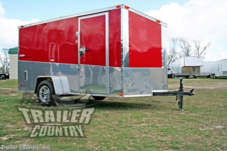 &lt;div&gt;NEW 6&#39; x 12&#39; Custom Slanted Trim &amp;amp; V-Nose Enclosed Motorcycle Cargo Trailer w/ Ramp!&lt;/div&gt;
&lt;div&gt;&amp;nbsp;&lt;/div&gt;
&lt;div&gt;Up for your consideration is a Brand New Heavy Duty Elite Series Model&amp;nbsp; Custom Slanted V-Nose 6&#39; x 12&#39; Single Axle,&amp;nbsp; Enclosed Cargo - Motorcycle Trailer w/ Custom Trim Package.&lt;/div&gt;
&lt;div&gt;&amp;nbsp;&lt;/div&gt;
&lt;div&gt;YOU&#39;VE SEEN THE REST...NOW BUY THE BEST!&lt;/div&gt;
&lt;div&gt;&amp;nbsp;&lt;/div&gt;
&lt;div&gt;Elite Series Standard Features:&lt;/div&gt;
&lt;div&gt;&amp;nbsp;&lt;/div&gt;
&lt;div&gt;- Heavy Duty 2&quot; x 3&quot; Steel Tube Main Frame&lt;/div&gt;
&lt;div&gt;- 12&#39; Box Space + V-Nose&lt;/div&gt;
&lt;div&gt;- Rear Spring Assisted Ramp Door w/ Transition Flap&lt;/div&gt;
&lt;div&gt;- Heavy Duty 1&quot; x 1 1/2&quot; Square Tubular Wall Studs &amp;amp; Roof Bows&lt;/div&gt;
&lt;div&gt;- (1) 3,500 lb &quot;Dexter&quot; Drop Axle w/ EZ Lube Grease Fittings&lt;/div&gt;
&lt;div&gt;- 32&quot; Side Door w/ Bar Lock&lt;/div&gt;
&lt;div&gt;- 6&#39; Interior Height&lt;/div&gt;
&lt;div&gt;- 16&quot; On Center Walls&lt;/div&gt;
&lt;div&gt;- 16&quot; On Center Floors&lt;/div&gt;
&lt;div&gt;- 16&quot; On Center Roof Bows&lt;/div&gt;
&lt;div&gt;- 2&quot; Coupler w/ Snapper Pin&lt;/div&gt;
&lt;div&gt;- Galvalume Seamed Roof w/ Thermo Ply Ceiling Liner&lt;/div&gt;
&lt;div&gt;- Heavy Duty Safety Chains&lt;/div&gt;
&lt;div&gt;- 4-Way FLAT Wiring Plug&lt;/div&gt;
&lt;div&gt;- 3/8&quot; Heavy Duty Top Grade Plywood Walls&lt;/div&gt;
&lt;div&gt;- 3/4&quot; Heavy Duty Top Grade Plywood Floors Smooth&lt;/div&gt;
&lt;div&gt;- Jeep Style Fenders&lt;/div&gt;
&lt;div&gt;- 2K A-Frame Top Wind Jack&lt;/div&gt;
&lt;div&gt;- Top Quality Exterior Grade Paint&lt;/div&gt;
&lt;div&gt;- (1) Non-Powered Interior Roof Vent&lt;/div&gt;
&lt;div&gt;- (1) 12 Volt Interior Trailer Dome Light w/ Wall Switch&lt;/div&gt;
&lt;div&gt;- 24&quot; Diamond Plate ATP Front Stone Guard&lt;/div&gt;
&lt;div&gt;- 15&quot; Radial (ST20575R15) Tires &amp;amp; Wheels&lt;/div&gt;
&lt;div&gt;- Exterior L.E.D. Lighting Package&lt;/div&gt;
&lt;div&gt;&amp;nbsp;&lt;/div&gt;
&lt;div&gt;Motorcycle Package:&lt;/div&gt;
&lt;div&gt;&amp;nbsp;&lt;/div&gt;
&lt;div&gt;- SLANT Front V-Nose&lt;/div&gt;
&lt;div&gt;- .030 Upgraded Exterior Aluminum in the COLOR of YOUR CHOICE&lt;/div&gt;
&lt;div&gt;- Aluminum Mag Wheels&lt;/div&gt;
&lt;div&gt;- Custom SLANTED ATP (Aluminum Tread Plate) Sides &amp;amp; Rear&lt;/div&gt;
&lt;div&gt;- Polished Front &amp;amp; Rear Corner Caps&lt;/div&gt;
&lt;div&gt;- 6 Interior Mounted Floor D-Rings&amp;nbsp;&lt;/div&gt;
&lt;div&gt;- RV Style Keyed Door Lock&amp;nbsp;&lt;/div&gt;
&lt;div&gt;- Rear Stabilizer Jacks&lt;/div&gt;
&lt;div&gt;- 1 Pair Aluminum Flow Thru Vents&amp;nbsp;&lt;/div&gt;
&lt;p&gt;&lt;br /&gt;* * N.A.T.M. Inspected and Certified * *&lt;br /&gt;* * Manufacturers Title and 5 Year Limited Warranty Included * *&lt;br /&gt;* * PRODUCT LIABILITY INSURANCE * *&lt;br /&gt;* * FINANCING IS AVAILABLE W/ APPROVED CREDIT * *&lt;/p&gt;
&lt;p&gt;ASK US ABOUT OUR RENT TO OWN PROGRAM - NO CREDIT CHECK - LOW DOWN PAYMENT&lt;/p&gt;
&lt;p&gt;&lt;br /&gt;Trailer is offered @ factory direct pick up in Willacoochee, GA...We also offer Nationwide Delivery, please contact us for more information.&lt;br /&gt;CALL: 888-710-2112&lt;/p&gt;