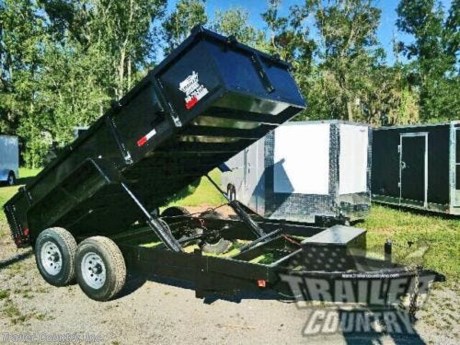 &lt;div&gt;&amp;nbsp;&lt;/div&gt;
&lt;div&gt;Brand New 7&#39; x 14&#39; Bumper Pull Hydraulic Dump Trailer w/ Ramps&lt;/div&gt;
&lt;div&gt;&amp;nbsp;&lt;/div&gt;
&lt;div&gt;Up for your Consideration is a Brand New Model 7&#39;x14&#39; Tandem Axle, Hydraulic Dump Trailer&amp;nbsp;&lt;/div&gt;
&lt;div&gt;&amp;nbsp;&lt;/div&gt;
&lt;div&gt;Also Great for Roofing - Construction - Storm Clean Up - Equipment Hauling - Landscaping &amp;amp; More!&lt;/div&gt;
&lt;div&gt;&amp;nbsp;&lt;/div&gt;
&lt;div&gt;Standard Features:&lt;/div&gt;
&lt;div&gt;&amp;nbsp;&lt;/div&gt;
&lt;div&gt;Proudly Made in the U.S.A.&amp;nbsp;&lt;/div&gt;
&lt;div&gt;Heavy Duty 2X6 Tubing Frame&amp;nbsp;&lt;/div&gt;
&lt;div&gt;11 Gauge Sides&lt;/div&gt;
&lt;div&gt;11 Gauge Floor&lt;/div&gt;
&lt;div&gt;24&quot; High Sides&lt;/div&gt;
&lt;div&gt;14,000 lb G.V.W.R.&amp;nbsp;&amp;nbsp;&lt;/div&gt;
&lt;div&gt;(2) 7,000 lb &quot;Dexter&quot; Slipper Spring All Wheel Electric Brake Axles&lt;/div&gt;
&lt;div&gt;(2) Hydraulic Cylinders - Power Up &amp;amp; Power Down&lt;/div&gt;
&lt;div&gt;Stake Pockets / Tie Downs - All Around&lt;/div&gt;
&lt;div&gt;2 5/16&quot;&amp;nbsp; Heavy Duty Coupler&amp;nbsp;&lt;/div&gt;
&lt;div&gt;Emergency Break- Away Kit&lt;/div&gt;
&lt;div&gt;Heavy Duty Steel Fabricated Fenders&lt;/div&gt;
&lt;div&gt;Heavy Duty Safety Chains - w/Hooks&lt;/div&gt;
&lt;div&gt;7,000 lb Drop Leg Jack&lt;/div&gt;
&lt;div&gt;Rear Barn Style Gate w/Lock &amp;amp; Hold Back Chains&lt;/div&gt;
&lt;div&gt;Pump &amp;amp; Battery W/ Remote in Lockable Storage Box&lt;/div&gt;
&lt;div&gt;Tires - ST235-80R-16 10 Ply Radial Tires&lt;/div&gt;
&lt;div&gt;Wheels - 16&quot; Mod Wheels&lt;/div&gt;
&lt;div&gt;D.O.T. Compliant L.E.D. Lighting System&lt;/div&gt;
&lt;div&gt;D.O.T. Reflective Tape&lt;/div&gt;
&lt;div&gt;5&#39; Heavy Duty Removable Ramps&lt;/div&gt;
&lt;div&gt;Bed Width - 82&quot; (6&#39; 10&quot;)&lt;/div&gt;
&lt;div&gt;Box Length - 14&#39;&lt;/div&gt;
&lt;div&gt;&amp;nbsp;&lt;/div&gt;
&lt;div&gt;FINANCING IS AVAILABLE W/ APPROVED CREDIT&lt;/div&gt;
&lt;div&gt;&amp;nbsp;&lt;/div&gt;
&lt;div&gt;Manufacturers Title and Limited Warranty Included&lt;/div&gt;
&lt;div&gt;&amp;nbsp;&lt;/div&gt;
&lt;div&gt;Trailer is offered @ factory direct pricing...We also have a Southeast, Ga pick up location and We offer Nationwide Delivery.&amp;nbsp;&lt;/div&gt;
&lt;div&gt;Please ask for more information about our optional pick up locations and delivery services.&amp;nbsp; &amp;nbsp;&lt;/div&gt;
&lt;div&gt;&amp;nbsp;&lt;/div&gt;
&lt;div&gt;*Trailer Shown with Optional Trim*&lt;/div&gt;
&lt;div&gt;All Trailers are D.O.T. Compliant for all 50 States, Canada, &amp;amp; Mexico.&amp;nbsp;&lt;/div&gt;
&lt;div&gt;&amp;nbsp;&lt;/div&gt;
&lt;div&gt;FOR MORE INFORMATION CALL:&lt;/div&gt;
&lt;div&gt;&amp;nbsp;&lt;/div&gt;
&lt;div&gt;888-710-2112&lt;/div&gt;
&lt;p&gt;&amp;nbsp;&lt;/p&gt;