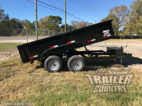 &lt;p&gt;&lt;strong&gt;Brand New 6&#39; x 12&#39; Bumper Pull Hydraulic Dump Trailer w/ 24&quot; High Sides&lt;/strong&gt;&lt;/p&gt;
&lt;p&gt;&lt;strong&gt;&amp;nbsp;&lt;/strong&gt;&lt;/p&gt;
&lt;p&gt;&lt;strong&gt;Up for your Consideration is a Brand New Model 6&#39;x12&#39; Tandem Axle, Hydraulic Dump Trailer&amp;nbsp;&lt;/strong&gt;&lt;/p&gt;
&lt;p&gt;&lt;strong&gt;&amp;nbsp;&lt;/strong&gt;&lt;/p&gt;
&lt;p&gt;&lt;strong&gt;Also Great for Roofing - Construction - Storm Clean Up - Equipment Hauling - Landscaping &amp;amp; More!&lt;/strong&gt;&lt;/p&gt;
&lt;p&gt;&lt;strong&gt;&amp;nbsp;&lt;/strong&gt;&lt;/p&gt;
&lt;p&gt;&lt;strong&gt;Standard Features:&lt;/strong&gt;&lt;/p&gt;
&lt;p&gt;&lt;strong&gt;&amp;nbsp;&lt;/strong&gt;&lt;/p&gt;
&lt;p&gt;&lt;strong&gt;Proudly Made in the U.S.A.&amp;nbsp;&lt;/strong&gt;&lt;/p&gt;
&lt;p&gt;&lt;strong&gt;Heavy Duty 2&quot; X 4&quot; Tubing Main Frame&amp;nbsp;&lt;/strong&gt;&lt;/p&gt;
&lt;p&gt;&lt;strong&gt;11 Gauge Sides&lt;/strong&gt;&lt;/p&gt;
&lt;p&gt;&lt;strong&gt;11 Gauge Floor&lt;/strong&gt;&lt;/p&gt;
&lt;p&gt;&lt;strong&gt;24&quot; High Sides&lt;/strong&gt;&lt;/p&gt;
&lt;p&gt;&lt;strong&gt;7,000 lb G.V.W.R.&amp;nbsp;&amp;nbsp;&lt;/strong&gt;&lt;/p&gt;
&lt;p&gt;&lt;strong&gt;(2) 3,500 lb &quot;Dexter&quot; All Wheel Electric Brake E-Z Lube Axles&lt;/strong&gt;&lt;/p&gt;
&lt;p&gt;&lt;strong&gt;(1) Hydraulic Cylinders - Power Up &amp;amp; Power Down&lt;/strong&gt;&lt;/p&gt;
&lt;p&gt;&lt;strong&gt;Welded Tie Downs Inside Dump Box&lt;/strong&gt;&lt;/p&gt;
&lt;p&gt;&lt;strong&gt;2 5/16&quot;&amp;nbsp; Heavy Duty Coupler&amp;nbsp;&lt;/strong&gt;&lt;/p&gt;
&lt;p&gt;&lt;strong&gt;Emergency Break- Away Kit&lt;/strong&gt;&lt;/p&gt;
&lt;p&gt;&lt;strong&gt;Heavy Duty Steel Fenders&lt;/strong&gt;&lt;/p&gt;
&lt;p&gt;&lt;strong&gt;Heavy Duty Safety Chains - w/Hooks&lt;/strong&gt;&lt;/p&gt;
&lt;p&gt;&lt;strong&gt;7,000 lb Drop Leg Jack&lt;/strong&gt;&lt;/p&gt;
&lt;p&gt;&lt;strong&gt;Rear Barn Style Gate w/Lock &amp;amp; Hold Back Chains&lt;/strong&gt;&lt;/p&gt;
&lt;p&gt;&lt;strong&gt;Pump &amp;amp; Battery W/ Remote in Lockable Storage Box&lt;/strong&gt;&lt;/p&gt;
&lt;p&gt;&lt;strong&gt;Tires - ST205-75R-15 Radial Tires&lt;/strong&gt;&lt;/p&gt;
&lt;p&gt;&lt;strong&gt;Wheels - 15&quot; Mod Wheels&lt;/strong&gt;&lt;/p&gt;
&lt;p&gt;&lt;strong&gt;D.O.T. Compliant L.E.D. Lighting System&lt;/strong&gt;&lt;/p&gt;
&lt;p&gt;&lt;strong&gt;D.O.T. Reflective Tape&lt;/strong&gt;&lt;/p&gt;
&lt;p&gt;&lt;strong&gt;Bed Width - 71.5&quot;&lt;/strong&gt;&lt;/p&gt;
&lt;p&gt;&lt;strong&gt;Box Length - 12&#39;&lt;/strong&gt;&lt;/p&gt;
&lt;p&gt;&lt;strong&gt;&amp;nbsp;&lt;/strong&gt;&lt;/p&gt;
&lt;p&gt;&lt;strong&gt;* FINANCING IS AVAILABLE W/ APPROVED CREDIT *&lt;/strong&gt;&lt;/p&gt;
&lt;p&gt;&lt;strong&gt;* RENT TO OWN OPTIONS AVAILABLE W/ NO CREDIT CHECK - LOW DOWN PAYMENTS *&lt;/strong&gt;&lt;/p&gt;
&lt;p&gt;&amp;nbsp;&lt;/p&gt;
&lt;p&gt;&lt;strong&gt;Manufacturers Title and Limited Warranty Included&lt;/strong&gt;&lt;/p&gt;
&lt;p&gt;&lt;strong&gt;&amp;nbsp;&lt;/strong&gt;&lt;/p&gt;
&lt;p&gt;&lt;strong&gt;Trailer is offered @ factory direct pricing...We also have a Southeast, GA pick up location and We offer Nationwide Delivery. Please ask for more information about our optional pick up locations and delivery services.&amp;nbsp; &amp;nbsp;&lt;/strong&gt;&lt;/p&gt;
&lt;p&gt;&lt;strong&gt;&amp;nbsp;&lt;/strong&gt;&lt;/p&gt;
&lt;p&gt;&lt;strong&gt;*Trailer Shown with Optional Trim*&lt;/strong&gt;&lt;/p&gt;
&lt;p&gt;&lt;strong&gt;All Trailers are D.O.T. Compliant for all 50 States, Canada, &amp;amp; Mexico.&amp;nbsp;&lt;/strong&gt;&lt;/p&gt;
&lt;p&gt;&lt;strong&gt;&amp;nbsp;&lt;/strong&gt;&lt;/p&gt;
&lt;p&gt;&lt;strong&gt;FOR MORE INFORMATION CALL:&lt;/strong&gt;&lt;/p&gt;
&lt;p&gt;&lt;strong&gt;888-710-2112&lt;/strong&gt;&lt;/p&gt;