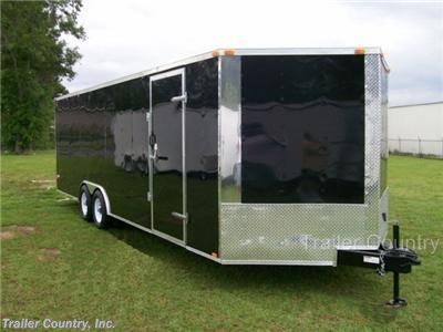 &lt;p&gt;&amp;nbsp;&lt;/p&gt;
&lt;div&gt;BRAND NEW 8.5 X 24 ENCLOSED CARGO TRAILER&lt;/div&gt;
&lt;div&gt;&amp;nbsp;&lt;/div&gt;
&lt;div&gt;Up for your consideration is a Brand New Model 8.5x24 Tandem Axle, V-Nosed Enclosed Carhauler Trailer with your choice of exterior color.&lt;/div&gt;
&lt;div&gt;&amp;nbsp;&lt;/div&gt;
&lt;div&gt;YOU&#39;VE SEEN THE REST... NOW BUY THE BEST!&lt;/div&gt;
&lt;div&gt;&amp;nbsp;&lt;/div&gt;
&lt;div&gt;NOW WITH THERMO PLY CEILING LINER, L.E.D. LIGHTING PACKAGE, RADIAL TIRES, + ALL the other TOP QUALITY FEATURES listed in this ad!&lt;/div&gt;
&lt;div&gt;&amp;nbsp;&lt;/div&gt;
&lt;div&gt;- Heavy Duty 6&quot; I-Beam Main Frame&lt;/div&gt;
&lt;div&gt;- Heavy Duty 54&quot; Triple Tube Tongue&lt;/div&gt;
&lt;div&gt;- Heavy Duty 1&quot; x 1 1/2&quot; Square Tubing Wall Studs &amp;amp; Roof Bows&lt;/div&gt;
&lt;div&gt;- Rear Spring Assisted Ramp Door with (2) Barlocks for Security, EZ Lube Hinge Pins, &amp;amp; 16&quot; Transitional Ramp Flap&lt;/div&gt;
&lt;div&gt;- No-Show Beaver Tail (Dove Tail)&lt;/div&gt;
&lt;div&gt;- 4 - 5,000lb Flush Floor Mounted D-Rings&lt;/div&gt;
&lt;div&gt;- 24&#39; Box Space Plus 2&#39;9&quot; V-Nose (TOTAL 26&#39;9&quot; From tip to rear)&lt;/div&gt;
&lt;div&gt;- 16&quot; On Center Walls&lt;/div&gt;
&lt;div&gt;- 16&quot; On Center Floors&lt;/div&gt;
&lt;div&gt;- 16&quot; On Center Roof Bows&lt;/div&gt;
&lt;div&gt;- (2) 5,200 LB 4&quot; &quot;Dexter&quot; Drop Axles w/ All Wheel Electric Brakes &amp;amp; EZ LUBE Grease Fittings(10,400LB GVWR)&lt;/div&gt;
&lt;div&gt;- Upgraded Tires (22575R15)&lt;/div&gt;
&lt;div&gt;- 36&quot; Side Door with RV Flush Lock &amp;amp; Bar Lock&lt;/div&gt;
&lt;div&gt;- ATP Diamond Plate Recessed Step-Up&lt;/div&gt;
&lt;div&gt;- 6&#39;6&quot; Interior Height&lt;/div&gt;
&lt;div&gt;- Galvalume Seamed Roof with Thermo Ply Ceiling Liner&lt;/div&gt;
&lt;div&gt;- 2 5/16&quot; Coupler w/ Snapper Pin&lt;/div&gt;
&lt;div&gt;- Heavy Duty Safety Chains&lt;/div&gt;
&lt;div&gt;- 7-Way Round RV Style Electrical Wiring Harness w/ Battery Back-Up &amp;amp; Safety Switch&amp;nbsp;&lt;/div&gt;
&lt;div&gt;- 3/8&quot; Heavy Duty Top Grade Plywood Walls&lt;/div&gt;
&lt;div&gt;- 3/4&quot; Heavy Duty Top Grade Plywood Floors&lt;/div&gt;
&lt;div&gt;- Heavy Duty Smooth Fender Flares&lt;/div&gt;
&lt;div&gt;- 2K A-Frame Top Wind Jack&lt;/div&gt;
&lt;div&gt;- Deluxe License Plate Holder&lt;/div&gt;
&lt;div&gt;- Top Quality Exterior Grade Paint&lt;/div&gt;
&lt;div&gt;- (1) Non-Powered Interior Roof Vent&lt;/div&gt;
&lt;div&gt;- (1) 12 Volt Interior Trailer Light w/ Wall Switch&lt;/div&gt;
&lt;div&gt;- 24&quot; Diamond Plate ATP Front Stone Guard with matching V-Nose Diamond Plate Cap&lt;/div&gt;
&lt;div&gt;- Smooth Polished Aluminum Front &amp;amp; Rear Corners&lt;/div&gt;
&lt;div&gt;- L.E.D. Lighting Package&lt;/div&gt;
&lt;div&gt;- 15&quot; Radial (ST20575R15) Tires &amp;amp; Wheels&lt;/div&gt;
&lt;p&gt;&amp;nbsp;&lt;/p&gt;
&lt;p&gt;&amp;nbsp;&lt;/p&gt;
&lt;div&gt;&amp;nbsp;&lt;/div&gt;
&lt;div&gt;&amp;nbsp;&lt;/div&gt;
&lt;div&gt;* * N.A.T.M. Inspected and Certified * *&lt;/div&gt;
&lt;div&gt;* * Manufacturers Title and 5 Year Limited Warranty Included * *&lt;/div&gt;
&lt;div&gt;* * PRODUCT LIABILITY INSURANCE * *&lt;/div&gt;
&lt;div&gt;FINANCING IS AVAILABLE W/ APPROVED CREDIT*&lt;/div&gt;
&lt;div&gt;Trailer is offered @ factory direct pick up in Willacoochee, GA...We also offer Nationwide Delivery, please contact us for more information.&lt;/div&gt;
&lt;div&gt;CALL: 888-710-2112&lt;/div&gt;
&lt;p&gt;&amp;nbsp;&lt;/p&gt;
&lt;p&gt;&amp;nbsp;&lt;/p&gt;