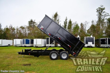 &lt;p&gt;&lt;strong&gt;Brand New 7&#39; x 16&#39; Bumper Pull Hydraulic Dump Trailer w/ Rear Doors &amp;amp; Removable Ramps&lt;/strong&gt;&lt;/p&gt;
&lt;p&gt;&lt;strong&gt;&amp;nbsp;&lt;/strong&gt;&lt;/p&gt;
&lt;p&gt;&lt;strong&gt;Up for your Consideration is a Brand New Model 7&#39; x 16&#39; Tandem Axle, Hydraulic Dump Trailer w/ 48&quot; High Sides&lt;/strong&gt;&lt;/p&gt;
&lt;p&gt;&lt;strong&gt;&amp;nbsp;&lt;/strong&gt;&lt;/p&gt;
&lt;p&gt;&lt;strong&gt;Also Great for Roofing - Construction - Storm Clean Up - Equipment Hauling - Landscaping &amp;amp; More!&lt;/strong&gt;&lt;/p&gt;
&lt;p&gt;&lt;strong&gt;&amp;nbsp;&lt;/strong&gt;&lt;/p&gt;
&lt;p&gt;&lt;strong&gt;Standard Features:&lt;/strong&gt;&lt;/p&gt;
&lt;p&gt;&lt;strong&gt;Proudly Made in the U.S.A.&amp;nbsp;&lt;/strong&gt;&lt;/p&gt;
&lt;p&gt;&lt;strong&gt;Heavy Duty 2X6 Tubing Frame&amp;nbsp;&lt;/strong&gt;&lt;/p&gt;
&lt;p&gt;&lt;strong&gt;11 Gauge Sides&lt;/strong&gt;&lt;/p&gt;
&lt;p&gt;&lt;strong&gt;11 Gauge Floor&lt;/strong&gt;&lt;/p&gt;
&lt;p&gt;&lt;strong&gt;48&quot; High Sides&lt;/strong&gt;&lt;/p&gt;
&lt;p&gt;&lt;strong&gt;14,000 lb G.V.W.R.&amp;nbsp;&amp;nbsp;&lt;/strong&gt;&lt;/p&gt;
&lt;p&gt;&lt;strong&gt;(2) 7,000 lb &quot;Dexter&quot; Slipper Spring All Wheel Electric Brake Axles&lt;/strong&gt;&lt;/p&gt;
&lt;p&gt;&lt;strong&gt;(2) Hydraulic Cylinders - Power Up &amp;amp; Power Down&lt;/strong&gt;&lt;/p&gt;
&lt;p&gt;&lt;strong&gt;Stake Pockets / Tie Downs - All Around&lt;/strong&gt;&lt;/p&gt;
&lt;p&gt;&lt;strong&gt;2 5/16&quot;&amp;nbsp; Heavy Duty Coupler&amp;nbsp;&lt;/strong&gt;&lt;/p&gt;
&lt;p&gt;&lt;strong&gt;Emergency Break- Away Kit&lt;/strong&gt;&lt;/p&gt;
&lt;p&gt;&lt;strong&gt;Heavy Duty Steel Fabricated Fenders&lt;/strong&gt;&lt;/p&gt;
&lt;p&gt;&lt;strong&gt;Heavy Duty Safety Chains - w/Hooks&lt;/strong&gt;&lt;/p&gt;
&lt;p&gt;&lt;strong&gt;7,000 lb Drop Leg Jack&lt;/strong&gt;&lt;/p&gt;
&lt;p&gt;&lt;strong&gt;Rear Barn Style Gate w/Lock &amp;amp; Hold Back Chains&lt;/strong&gt;&lt;/p&gt;
&lt;p&gt;&lt;strong&gt;Pump &amp;amp; Battery W/ Remote in Lockable Storage Box&lt;/strong&gt;&lt;/p&gt;
&lt;p&gt;&lt;strong&gt;Tires - ST235-80R-16 10 Ply Radial Tires&lt;/strong&gt;&lt;/p&gt;
&lt;p&gt;&lt;strong&gt;Wheels - 16&quot; Mod Wheels&lt;/strong&gt;&lt;/p&gt;
&lt;p&gt;&lt;strong&gt;D.O.T. Compliant L.E.D. Lighting System&lt;/strong&gt;&lt;/p&gt;
&lt;p&gt;&lt;strong&gt;D.O.T. Reflective Tape&lt;/strong&gt;&lt;/p&gt;
&lt;p&gt;&lt;strong&gt;5&#39; Heavy Duty Removable Ramps&lt;/strong&gt;&lt;/p&gt;
&lt;p&gt;&lt;strong&gt;Bed Width - 82&quot; (6&#39; 10&quot;)&lt;/strong&gt;&lt;/p&gt;
&lt;p&gt;&lt;strong&gt;Box Length - 16&#39;&lt;/strong&gt;&lt;/p&gt;
&lt;p&gt;&lt;strong&gt;&amp;nbsp;&lt;/strong&gt;&lt;strong&gt;&amp;nbsp;&lt;/strong&gt;&lt;/p&gt;
&lt;p&gt;&lt;strong&gt;* FINANCING IS AVAILABLE W/ APPROVED CREDIT *&lt;/strong&gt;&lt;/p&gt;
&lt;p&gt;&lt;strong&gt;&amp;nbsp;&lt;/strong&gt;&lt;strong&gt;* RENT TO OWN OPTIONS AVAILABLE W/ NO CREDIT CHECK - LOW DOWN PAYMENTS *&lt;/strong&gt;&lt;/p&gt;
&lt;p&gt;&lt;strong&gt;&amp;nbsp;&lt;/strong&gt;&lt;/p&gt;
&lt;p&gt;&lt;strong&gt;Manufacturers Title and Limited Warranty Included&lt;/strong&gt;&lt;/p&gt;
&lt;p&gt;&lt;strong&gt;&amp;nbsp;&lt;/strong&gt;&lt;/p&gt;
&lt;p&gt;&lt;strong&gt;Trailer is offered @ factory direct pricing...We also have a Southeast, GA pick up location and We offer Nationwide Delivery.&amp;nbsp;&lt;/strong&gt;&lt;/p&gt;
&lt;p&gt;&lt;strong&gt;Please ask for more information about our optional pick up locations and delivery services.&amp;nbsp; &amp;nbsp;&amp;nbsp;&lt;/strong&gt;&lt;/p&gt;
&lt;p&gt;&lt;strong&gt;*Trailer Shown with Optional Trim*&lt;/strong&gt;&lt;/p&gt;
&lt;p&gt;&lt;strong&gt;&amp;nbsp;&lt;/strong&gt;&lt;/p&gt;
&lt;p&gt;&lt;strong&gt;All Trailers are D.O.T. Compliant for all 50 States, Canada, &amp;amp; Mexico.&lt;/strong&gt;&lt;/p&gt;
&lt;p&gt;&lt;strong&gt;&amp;nbsp;&lt;/strong&gt;&lt;/p&gt;
&lt;p&gt;&lt;strong&gt;Trailer is also listed Locally for Sale, Please Confirm Availability&lt;/strong&gt;&lt;/p&gt;
&lt;p&gt;&lt;strong&gt;&amp;nbsp;&lt;/strong&gt;&lt;/p&gt;
&lt;p&gt;&lt;strong&gt;FOR MORE INFORMATION CALL:&lt;/strong&gt;&lt;/p&gt;
&lt;p&gt;&lt;strong&gt;888-710-2112&lt;/strong&gt;&lt;/p&gt;