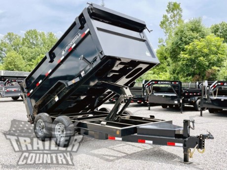 &lt;p&gt;NEW 7 X 12 14K GVWR Scissor Hoist Power Hydraulic Dump Trailer Equipment Hauler&lt;/p&gt;
&lt;p&gt;&amp;nbsp;&lt;/p&gt;
&lt;p&gt;Up for your Consideration is a Brand New Model 7 x 12 Tandem Axle Bumper Pull, Scissor Hoist, Hydraulic Dump Trailer w/ 7 Gauge Steel Floor, 3 Way Spreader Gate, &amp;amp; Tarp Kit.&lt;/p&gt;
&lt;p&gt;Also Great for Roofing - Construction - Storm Clean Up - Equipment Hauling - Landscaping &amp;amp; More!&lt;/p&gt;
&lt;p&gt;&amp;nbsp;&lt;/p&gt;
&lt;p&gt;Standard Features:&lt;/p&gt;
&lt;p&gt;Proudly Made in the U.S.A.&amp;nbsp;&lt;/p&gt;
&lt;p&gt;Heavy Duty 6&quot; I-Beam Main Frame&lt;/p&gt;
&lt;p&gt;6&quot; I-Beam Tongue Frame&lt;/p&gt;
&lt;p&gt;7 Gauge Steel Floor&lt;/p&gt;
&lt;p&gt;10 Gauge Steel Side Walls&lt;/p&gt;
&lt;p&gt;48&quot; High Sides&lt;/p&gt;
&lt;p&gt;(2) 7,000 lb Nev-R-Adjust&amp;nbsp; All Wheel Electric Brake E-Z Lube Axles&lt;/p&gt;
&lt;p&gt;14,000 lb G.V.W.R.&amp;nbsp;&amp;nbsp;&lt;/p&gt;
&lt;p&gt;Emergency Break-A-Way Kit&lt;/p&gt;
&lt;p&gt;Hydraulic Scissor Hoist w/ Power Up &amp;amp; Down&amp;nbsp;&lt;/p&gt;
&lt;p&gt;12V DC Hydraulic Pump (Power Up and Power Down) w/ Remote in Locking Storage Box&lt;/p&gt;
&lt;p&gt;Deep Cycle Marine Battery&lt;/p&gt;
&lt;p&gt;5 AMP 110V Battery Charger&lt;/p&gt;
&lt;p&gt;2 5/16&quot; Adjustable Heavy Duty Coupler&amp;nbsp;&lt;/p&gt;
&lt;p&gt;Heavy Duty 14 Gauge Steel Treadplate Fenders&lt;/p&gt;
&lt;p&gt;Heavy Duty Safety Chains - w/ Hooks&lt;/p&gt;
&lt;p&gt;Sherwin-Williams Powdura Powder Coated Black Paint w/ One Cure Primer&lt;/p&gt;
&lt;p&gt;&amp;nbsp;10,000 lb Spring-Loaded Drop Jack&lt;/p&gt;
&lt;p&gt;3 - Way Combination Rear Barn Style / Spreader Gate w/ Lock &amp;amp; Hold Back Chains&lt;/p&gt;
&lt;p&gt;7-Way Round Electrical Plug&lt;/p&gt;
&lt;p&gt;Sealed Wiring Harness&lt;/p&gt;
&lt;p&gt;Tires - ST235-80R-16 LRE 10 Ply Radial Tires&lt;/p&gt;
&lt;p&gt;Wheels - 16&quot; Mod Wheels&lt;/p&gt;
&lt;p&gt;(2) 16&quot; x 80&quot; Slide - In Heavy Duty Ramps&lt;/p&gt;
&lt;p&gt;Stake Pockets/ Tie Downs - All Round Top Rail&lt;/p&gt;
&lt;p&gt;5,000 lb Welded Tie Downs Inside Dump Box&lt;/p&gt;
&lt;p&gt;Spare Tire Holder&lt;/p&gt;
&lt;p&gt;Retractable Tarp Kit&lt;/p&gt;
&lt;p&gt;D.O.T. Compliant L.E.D. Lighting System&lt;/p&gt;
&lt;p&gt;D.O.T. Reflective Tape&lt;/p&gt;
&lt;p&gt;&amp;nbsp;&lt;/p&gt;
&lt;p&gt;* FINANCING IS AVAILABLE W/ APPROVED CREDIT *&lt;/p&gt;
&lt;p&gt;* RENT TO OWN OPTIONS AVAILABLE W/ NO CREDIT CHECK - LOW DOWN PAYMENTS *&lt;/p&gt;
&lt;p&gt;&amp;nbsp;&lt;/p&gt;
&lt;p&gt;&amp;nbsp;Manufacturers Title and Limited Warranty Included&lt;/p&gt;
&lt;p&gt;Trailer is offered @ factory direct pricing with pick up at our Middle, TN location...We also offer Nationwide Delivery. Please ask for more information about our optional delivery services.&amp;nbsp; &amp;nbsp;&lt;/p&gt;
&lt;p&gt;&amp;nbsp;&lt;/p&gt;
&lt;p&gt;*Trailer Shown with Optional Trim*&lt;/p&gt;
&lt;p&gt;All Trailers are D.O.T. Compliant for all 50 States, Canada, &amp;amp; Mexico.&amp;nbsp;&lt;/p&gt;
&lt;p&gt;&amp;nbsp;&lt;/p&gt;
&lt;p&gt;Trailer is also listed Locally for Sale, Please Confirm Availability&lt;/p&gt;
&lt;p&gt;&amp;nbsp;&lt;/p&gt;
&lt;p&gt;FOR MORE INFORMATION CALL:&lt;/p&gt;
&lt;p&gt;888-710-2112&lt;/p&gt;