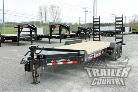 &lt;p&gt;Brand New 7&#39; x 20&#39; Heavy Duty 14K Heavy Equipment Trailer w/ Spring Assisted Ramps, Heavy Duty 8&quot; I-Beam Main Frame &amp;amp; Supersized Tool Box.&lt;/p&gt;
&lt;p&gt;&amp;nbsp;&lt;/p&gt;
&lt;p&gt;Up for your Consideration is a Brand New 20&#39; Bumper Pull 14k Heavy Duty Flatbed Equipment Hauler Trailer.&lt;/p&gt;
&lt;p&gt;&amp;nbsp;&lt;/p&gt;
&lt;p&gt;Also Great for Construction - Storm Clean Up - Car Hauling - Landscaping - &amp;amp; More!&lt;/p&gt;
&lt;p&gt;&amp;nbsp;&lt;/p&gt;
&lt;p&gt;Standard Features:&lt;/p&gt;
&lt;p&gt;&amp;nbsp;&lt;/p&gt;
&lt;p&gt;Proudly Made in the U.S.A.&amp;nbsp;&lt;/p&gt;
&lt;p&gt;Heavy Duty 8&quot; I-Beam Tongue and Main Frame&lt;/p&gt;
&lt;p&gt;3&#39;&#39; C-Channel Crossmembers, 16&quot; On Centers&lt;/p&gt;
&lt;p&gt;14,000 lb G.V.W.R.&amp;nbsp;&amp;nbsp;&lt;/p&gt;
&lt;p&gt;(2) 7,000 lb Cambered E-Z Lube Never-R-Adjust Spring Axles&amp;nbsp;&lt;/p&gt;
&lt;p&gt;All Wheel Electric Brakes&amp;nbsp;&lt;/p&gt;
&lt;p&gt;Multi Leaf Slipper Spring Suspension&lt;/p&gt;
&lt;p&gt;Emergency Break-A-Way Kit&lt;/p&gt;
&lt;p&gt;7 - Way Round Electrical Pug&lt;/p&gt;
&lt;p&gt;Wrap Around Tongue&lt;/p&gt;
&lt;p&gt;6&#39; Fold-Up Spring Assisted Ramps&amp;nbsp;&lt;/p&gt;
&lt;p&gt;2 5/16&quot; Adjustable Heavy Duty Coupler&amp;nbsp;&lt;/p&gt;
&lt;p&gt;2&#39; X 6&#39; Pressure Treated Wood Deck&lt;/p&gt;
&lt;p&gt;Heavy Duty Diamond Plate Steel Removable Fenders&lt;/p&gt;
&lt;p&gt;Heavy Duty Safety Chains - w/ Hooks&lt;/p&gt;
&lt;p&gt;10,000 lb Drop Leg Jack&lt;/p&gt;
&lt;p&gt;Headache Bar&lt;/p&gt;
&lt;p&gt;Supersized Front Tool Box w/ Lock&lt;/p&gt;
&lt;p&gt;Sherwin-Williams Powdura Powder Coated Paint &amp;amp; One Coat Cure Primer&lt;/p&gt;
&lt;p&gt;(8) 2.5&quot; Welded D-Rings (4 on each side)&lt;/p&gt;
&lt;p&gt;Tires: ST235-85R-16 LRE 10Ply Radial Tires&lt;/p&gt;
&lt;p&gt;Wheels: 16&quot; Mod Wheels&lt;/p&gt;
&lt;p&gt;Spare Tire Mount&lt;/p&gt;
&lt;p&gt;Lifetime Recessed L.E.D. Lighting&lt;/p&gt;
&lt;p&gt;All Lighting D.O.T. Approved&lt;/p&gt;
&lt;p&gt;D.O.T. Tape&lt;/p&gt;
&lt;p&gt;Bed Width: 83&quot; (Between Fenders)&lt;/p&gt;
&lt;p&gt;Deck Length: 20&#39; (18&#39; Straight Flatbed + 2&#39; Dove)&lt;/p&gt;
&lt;p&gt;&amp;nbsp;&lt;/p&gt;
&lt;p&gt;FINANCING IS AVAILABLE W/ APPROVED CREDIT&lt;/p&gt;
&lt;p&gt;&amp;nbsp;&lt;/p&gt;
&lt;p&gt;&amp;nbsp;&lt;/p&gt;
&lt;p&gt;Manufacturers Title and Limited Warranty Included&lt;/p&gt;
&lt;p&gt;&amp;nbsp;&lt;/p&gt;
&lt;p&gt;Trailer is offered @ factory direct pricing with pick up at our TN Location...We also offer pick up at our Central, FL and&amp;nbsp; Southeast, GA Locations. We offer Nationwide Delivery. Please ask for more information about our optional pick up locations and delivery services.&amp;nbsp; &amp;nbsp;&lt;/p&gt;
&lt;p&gt;&amp;nbsp;&lt;/p&gt;
&lt;p&gt;*Trailer Shown with Optional Trim*&lt;/p&gt;
&lt;p&gt;All Trailers are D.O.T. Compliant for all 50 States, Canada, &amp;amp; Mexico.&amp;nbsp;&lt;/p&gt;
&lt;p&gt;&amp;nbsp;&lt;/p&gt;
&lt;p&gt;FOR MORE INFORMATION CALL:&lt;/p&gt;
&lt;p&gt;&amp;nbsp;&lt;/p&gt;
&lt;p&gt;Trailer is also listed Locally for Sale, Please Confirm Availability&lt;/p&gt;
&lt;p&gt;&amp;nbsp;&lt;/p&gt;
&lt;p&gt;888-710-2112&lt;/p&gt;