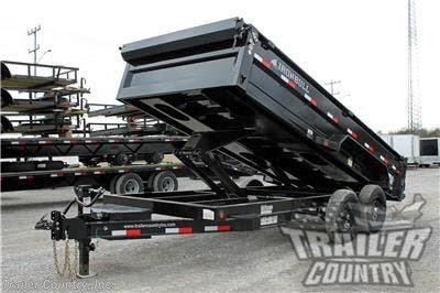 &lt;p&gt;Brand New 7 X 14 X 24 Dump Trailer&lt;/p&gt;
&lt;p&gt;&amp;nbsp;&lt;/p&gt;
&lt;p&gt;Proudly Made in the U.S.A.&amp;nbsp;&lt;/p&gt;
&lt;p&gt;Heavy Duty 6&quot; I-Beam Main Frame&lt;/p&gt;
&lt;p&gt;6&quot; I-Beam Tongue Frame&amp;nbsp;&lt;/p&gt;
&lt;p&gt;7 Gauge Steel Floor&lt;/p&gt;
&lt;p&gt;10 Gauge Steel Sides&lt;/p&gt;
&lt;p&gt;24&quot; High Sides&lt;/p&gt;
&lt;p&gt;14,990 lb G.V.W.R.&lt;/p&gt;
&lt;p&gt;(2) 7,000 lb All Wheel Electric Brake E-Z Lube Axles&lt;/p&gt;
&lt;p&gt;Hydraulic Scissor Hoist w/ Power Up &amp;amp; Power Down&lt;/p&gt;
&lt;p&gt;5,000 Lb Welded Tie Downs Inside Dump Box&lt;/p&gt;
&lt;p&gt;Stake Pockets / Tie Downs - All Around Top Rail&lt;/p&gt;
&lt;p&gt;2 5/16&quot; Heavy Duty Adjustable Coupler&lt;/p&gt;
&lt;p&gt;Emergency Break-A-Way Kit&lt;/p&gt;
&lt;p&gt;7-Way Round Electric Plug&lt;/p&gt;
&lt;p&gt;Heavy Duty 14 Gauge Steel Treadplate Fenders&lt;/p&gt;
&lt;p&gt;Heavy Duty Safety Chains - w/ Hooks&lt;/p&gt;
&lt;p&gt;10,000 lb Spring Loaded Drop-Leg Jack&lt;/p&gt;
&lt;p&gt;Rear Three-Way Combo Spreader Gate&lt;/p&gt;
&lt;p&gt;12V DC Hydraulic Pump &amp;amp; Deep Cycle Marine Battery W/ Remote in Locking Storage Box&lt;/p&gt;
&lt;p&gt;Deep Cycle Marine Battery&lt;/p&gt;
&lt;p&gt;5 AMP 110V Battery Charger&lt;/p&gt;
&lt;p&gt;Tires - ST235-80R-16 LRE 10-Ply. Radial Tires&lt;/p&gt;
&lt;p&gt;Wheels - 16&quot; Mod Wheels&lt;/p&gt;
&lt;p&gt;D.O.T. Compliant L.E.D. Lighting System&lt;/p&gt;
&lt;p&gt;D.O.T. Reflective Tape&lt;/p&gt;
&lt;p&gt;Side Step Plate&lt;/p&gt;
&lt;p&gt;Spare Tire Mount&lt;/p&gt;
&lt;p&gt;(2) 16&quot; X 80&quot; Slide-In Ramps&lt;/p&gt;
&lt;p&gt;Retractable Tarp Kit&lt;/p&gt;
&lt;p&gt;Powder Coated Paint w/ One Cure Primer&lt;/p&gt;
&lt;p&gt;&amp;nbsp;&lt;/p&gt;
&lt;p&gt;* FINANCING IS AVAILABLE W/ APPROVED CREDIT *&lt;/p&gt;
&lt;p&gt;* RENT TO OWN PROGRAMS AVAILABLE W/ NO CREDIT CHECK - LOW DOWN&amp;nbsp;PAYMENTS *&lt;/p&gt;
&lt;p&gt;&amp;nbsp;&lt;/p&gt;
&lt;p&gt;Manufacturers Title and Limited Warranty Included&lt;/p&gt;
&lt;p&gt;Trailer is offered @ factory direct pricing with pick up at our GA or TN locations...We also offer Nationwide Delivery. Please ask for more information about our optional delivery services.&lt;/p&gt;
&lt;p&gt;*Trailer Shown with Optional Trim*&lt;/p&gt;
&lt;p&gt;All Trailers are D.O.T. Compliant for all 50 States, Canada, &amp;amp; Mexico.&lt;/p&gt;
&lt;p&gt;&amp;nbsp; &amp;nbsp; FOR MORE INFORMATION CALL or TEXT: &amp;nbsp; 888-710-2112&lt;/p&gt;