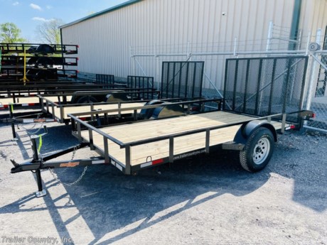 &lt;div class=&quot;&quot; style=&quot;box-sizing: border-box; font-family: Verdana; font-size: 13.3333px;&quot;&gt;BRAND NEW 76&quot; x 12&#39; UTILITY TRAILER W/ FOLD DOWN RAMP GATE&lt;/div&gt;
&lt;div class=&quot;&quot; style=&quot;box-sizing: border-box; font-family: Verdana; font-size: 13.3333px;&quot;&gt;&lt;span class=&quot;&quot; style=&quot;box-sizing: border-box;&quot;&gt;&amp;nbsp;&lt;/span&gt;&lt;/div&gt;
&lt;div class=&quot;&quot; style=&quot;box-sizing: border-box; font-family: Verdana; font-size: 13.3333px;&quot;&gt;&lt;span class=&quot;&quot; style=&quot;box-sizing: border-box;&quot;&gt;STANDARD FEATURES:&lt;/span&gt;&lt;/div&gt;
&lt;div class=&quot;&quot; style=&quot;box-sizing: border-box; font-family: Verdana; font-size: 13.3333px;&quot;&gt;&amp;nbsp;&lt;/div&gt;
&lt;div class=&quot;&quot; style=&quot;box-sizing: border-box; font-family: Verdana; font-size: 13.3333px;&quot;&gt;&lt;span class=&quot;&quot; style=&quot;box-sizing: border-box; font-family: verdana, geneva;&quot;&gt;PROUDLY MADE IN THE U.S.A.&lt;/span&gt;&lt;/div&gt;
&lt;div class=&quot;&quot; style=&quot;box-sizing: border-box; font-family: Verdana; font-size: 13.3333px;&quot;&gt;&lt;span class=&quot;&quot; style=&quot;box-sizing: border-box; font-family: verdana, geneva;&quot;&gt;&amp;nbsp;&lt;/span&gt;&lt;/div&gt;
&lt;div class=&quot;&quot; style=&quot;box-sizing: border-box; font-family: Verdana; font-size: 13.3333px;&quot;&gt;&lt;span class=&quot;&quot; style=&quot;box-sizing: border-box; font-family: verdana, geneva;&quot;&gt;- 76&quot; X 12&#39; LANDSCAPE / UTILITY TRAILER&lt;/span&gt;&lt;/div&gt;
&lt;div class=&quot;&quot; style=&quot;box-sizing: border-box; font-family: Verdana; font-size: 13.3333px;&quot;&gt;&lt;span class=&quot;&quot; style=&quot;box-sizing: border-box; font-family: verdana, geneva;&quot;&gt;- 12&#39; DECK&lt;/span&gt;&lt;/div&gt;
&lt;div class=&quot;&quot; style=&quot;box-sizing: border-box; font-family: Verdana; font-size: 13.3333px;&quot;&gt;&lt;span class=&quot;&quot; style=&quot;box-sizing: border-box; font-family: verdana, geneva;&quot;&gt;- 1-3,500 DEXTER E-Z LUBE AXLE&lt;/span&gt;&lt;/div&gt;
&lt;div class=&quot;&quot; style=&quot;box-sizing: border-box; font-family: Verdana; font-size: 13.3333px;&quot;&gt;&lt;span class=&quot;&quot; style=&quot;box-sizing: border-box; font-family: verdana, geneva;&quot;&gt;- 2&quot; UPRIGHTS&lt;/span&gt;&lt;/div&gt;
&lt;div class=&quot;&quot; style=&quot;box-sizing: border-box; font-family: Verdana; font-size: 13.3333px;&quot;&gt;&lt;span class=&quot;&quot; style=&quot;box-sizing: border-box; font-family: verdana, geneva;&quot;&gt;- STEEL FENDERS&lt;/span&gt;&lt;/div&gt;
&lt;div class=&quot;&quot; style=&quot;box-sizing: border-box; font-family: Verdana; font-size: 13.3333px;&quot;&gt;&lt;span class=&quot;&quot; style=&quot;box-sizing: border-box; font-family: verdana, geneva;&quot;&gt;- 2&quot; COUPLER&lt;/span&gt;&lt;/div&gt;
&lt;div class=&quot;&quot; style=&quot;box-sizing: border-box; font-family: Verdana; font-size: 13.3333px;&quot;&gt;&lt;span class=&quot;&quot; style=&quot;box-sizing: border-box; font-family: verdana, geneva;&quot;&gt;- SAFETY CHAINS&lt;/span&gt;&lt;/div&gt;
&lt;div class=&quot;&quot; style=&quot;box-sizing: border-box; font-family: Verdana; font-size: 13.3333px;&quot;&gt;&lt;span class=&quot;&quot; style=&quot;box-sizing: border-box; font-family: verdana, geneva;&quot;&gt;- 4-WAY FLAT ELECTRICAL PLUG&lt;/span&gt;&lt;/div&gt;
&lt;div class=&quot;&quot; style=&quot;box-sizing: border-box; font-family: Verdana; font-size: 13.3333px;&quot;&gt;&lt;span class=&quot;&quot; style=&quot;box-sizing: border-box; font-family: verdana, geneva;&quot;&gt;- 2 X 8 PRESSURE TREATED WOOD DECK&lt;/span&gt;&lt;/div&gt;
&lt;div class=&quot;&quot; style=&quot;box-sizing: border-box; font-family: Verdana; font-size: 13.3333px;&quot;&gt;&lt;span class=&quot;&quot; style=&quot;box-sizing: border-box; font-family: verdana, geneva;&quot;&gt;- 2K A-FRAME TOP WIND JACK&lt;/span&gt;&lt;/div&gt;
&lt;div class=&quot;&quot; style=&quot;box-sizing: border-box; font-family: Verdana; font-size: 13.3333px;&quot;&gt;&lt;span class=&quot;&quot; style=&quot;box-sizing: border-box; font-family: verdana, geneva;&quot;&gt;- D.O.T. TAPE&lt;/span&gt;&lt;/div&gt;
&lt;div class=&quot;&quot; style=&quot;box-sizing: border-box; font-family: Verdana; font-size: 13.3333px;&quot;&gt;&lt;span class=&quot;&quot; style=&quot;box-sizing: border-box; font-family: verdana, geneva;&quot;&gt;- 15&quot; TIRES&lt;/span&gt;&lt;/div&gt;
&lt;div class=&quot;&quot; style=&quot;box-sizing: border-box; font-family: Verdana; font-size: 13.3333px;&quot;&gt;&amp;nbsp;&lt;/div&gt;
&lt;div class=&quot;&quot; style=&quot;box-sizing: border-box; font-family: Verdana; font-size: 13.3333px;&quot;&gt;&amp;nbsp;&lt;/div&gt;
&lt;div class=&quot;&quot; style=&quot;box-sizing: border-box; font-family: Verdana; font-size: 13.3333px;&quot;&gt;* FINANCING IS AVAILABLE W/ APPROVED CREDIT *&lt;/div&gt;
&lt;div class=&quot;&quot; style=&quot;box-sizing: border-box; font-family: Verdana; font-size: 13.3333px;&quot;&gt;&amp;nbsp;&lt;/div&gt;
&lt;div class=&quot;&quot; style=&quot;box-sizing: border-box; font-family: Verdana; font-size: 13.3333px;&quot;&gt;* RENT TO OWN OPTIONS AVAILABLE W/ NO CREDIT CHECK - LOW DOWN PAYMENTS *&lt;/div&gt;
&lt;div class=&quot;&quot; style=&quot;box-sizing: border-box; font-family: Verdana; font-size: 13.3333px;&quot;&gt;&lt;span class=&quot;&quot; style=&quot;box-sizing: border-box;&quot;&gt;&amp;nbsp;&lt;/span&gt;&lt;/div&gt;
&lt;div class=&quot;&quot; style=&quot;box-sizing: border-box; font-family: Verdana; font-size: 13.3333px;&quot;&gt;&lt;span class=&quot;&quot; style=&quot;box-sizing: border-box;&quot;&gt;&amp;nbsp;&lt;/span&gt;&lt;/div&gt;
&lt;div class=&quot;&quot; style=&quot;box-sizing: border-box; font-family: Verdana; font-size: 13.3333px;&quot;&gt;Manufacturers Title and Limited Warranty Included&lt;/div&gt;
&lt;div class=&quot;&quot; style=&quot;box-sizing: border-box; font-family: Verdana; font-size: 13.3333px;&quot;&gt;&amp;nbsp;&lt;/div&gt;
&lt;div class=&quot;&quot; style=&quot;box-sizing: border-box; font-family: Verdana; font-size: 13.3333px;&quot;&gt;Trailer is offered @ factory direct pricing with pick up at our FL, GA, or TN locations...We also offer Nationwide Delivery. Please ask for more information about our optional delivery services.&amp;nbsp; &amp;nbsp;&lt;/div&gt;
&lt;div class=&quot;&quot; style=&quot;box-sizing: border-box; font-family: Verdana; font-size: 13.3333px;&quot;&gt;&amp;nbsp;&lt;/div&gt;
&lt;div class=&quot;&quot; style=&quot;box-sizing: border-box; font-family: Verdana; font-size: 13.3333px;&quot;&gt;*Trailer Shown with Optional Trim*&lt;/div&gt;
&lt;div class=&quot;&quot; style=&quot;box-sizing: border-box; font-family: Verdana; font-size: 13.3333px;&quot;&gt;All Trailers are D.O.T. Compliant for all 50 States, Canada, &amp;amp; Mexico.&amp;nbsp;&lt;/div&gt;
&lt;div class=&quot;&quot; style=&quot;box-sizing: border-box; font-family: Verdana; font-size: 13.3333px;&quot;&gt;&amp;nbsp;&lt;/div&gt;
&lt;div class=&quot;&quot; style=&quot;box-sizing: border-box; font-family: Verdana; font-size: 13.3333px;&quot;&gt;FOR MORE INFORMATION CALL:&lt;/div&gt;
&lt;div class=&quot;&quot; style=&quot;box-sizing: border-box; font-family: Verdana; font-size: 13.3333px;&quot;&gt;888-710-2112&lt;/div&gt;