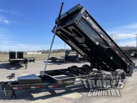 &lt;p&gt;Brand New 7&#39; x 14&#39; Iron Bull 3-Stage Telescopic Hoist Hydraulic Dump Trailer w/ 24&quot; High Sides, Remote Power Up &amp;amp; Gravity Down, and MORE!&lt;/p&gt;
&lt;p&gt;&amp;nbsp;&lt;/p&gt;
&lt;p&gt;Up for your Consideration is a Brand New Model 7&#39;x14&#39; Tandem Axle, Bumper Pull, Hydraulic 3-Stage Telescopic Hoist Dump Trailer, 7 GA Steel Floor, &amp;amp;&amp;nbsp;3-Way Combo Spreader Gate.&lt;/p&gt;
&lt;p&gt;&amp;nbsp;&lt;/p&gt;
&lt;p&gt;Also Great for Roofing - Construction - Storm Clean Up - Equipment Hauling - Landscaping &amp;amp; More!&lt;/p&gt;
&lt;p&gt;&amp;nbsp;&lt;/p&gt;
&lt;p&gt;Standard Features:&lt;/p&gt;
&lt;p&gt;Proudly Made in the U.S.A.&amp;nbsp;&lt;/p&gt;
&lt;p&gt;Heavy Duty 6&quot; I-Beam Main Frame&lt;/p&gt;
&lt;p&gt;6&quot; I-Beam Tongue Frame&lt;/p&gt;
&lt;p&gt;7 Gauge Steel Floor&lt;/p&gt;
&lt;p&gt;10 Gauge Steel Side Walls&lt;/p&gt;
&lt;p&gt;24&quot; High Sides&lt;/p&gt;
&lt;p&gt;(2) 7,000 lb Nev-R-Adjust All Wheel Electric Brake E-Z Lube Axles&lt;/p&gt;
&lt;p&gt;14,990 lb G.V.W.R.&amp;nbsp;&amp;nbsp;&lt;/p&gt;
&lt;p&gt;Emergency Break-A-Way Kit&lt;/p&gt;
&lt;p&gt;Hydraulic 3-Stage Telescopic Hoist w/ Power Up &amp;amp; Gravity Down&amp;nbsp;&lt;/p&gt;
&lt;p&gt;12V DC Hydraulic Pump (Power Up and Power Down) w/ Remote in Locking Storage Box&lt;/p&gt;
&lt;p&gt;Deep Cycle Marine Battery&lt;/p&gt;
&lt;p&gt;5 AMP 110V Battery Charger&lt;/p&gt;
&lt;p&gt;2 5/16&quot; Adjustable Heavy Duty Coupler&amp;nbsp;&lt;/p&gt;
&lt;p&gt;Heavy Duty 14 Gauge Steel Treadplate Fenders&lt;/p&gt;
&lt;p&gt;Heavy Duty Safety Chains - w/ Hooks&lt;/p&gt;
&lt;p&gt;Sherwin-Williams Powdurda Powder Coated Black Paint w/ One Cure Primer&lt;/p&gt;
&lt;p&gt;&amp;nbsp;10,000 lb Spring-Loaded Drop Jack&lt;/p&gt;
&lt;p&gt;3-Way Combination Rear Barn Style / Spreader Gate w/ Lock &amp;amp; Hold Back Chains&lt;/p&gt;
&lt;p&gt;7-Way Round Electrical Plug&lt;/p&gt;
&lt;p&gt;Sealed Wiring Harness&lt;/p&gt;
&lt;p&gt;Tires - ST235-80R-16 LRE 10 Ply Radial Tires&lt;/p&gt;
&lt;p&gt;Wheels - 16&quot; Mod Wheels&lt;/p&gt;
&lt;p&gt;(2) 16&quot; x 80&quot; Slide - In Heavy Duty Ramps&lt;/p&gt;
&lt;p&gt;Stake Pockets/ Tie Downs - All Round Top Rail&lt;/p&gt;
&lt;p&gt;5,000 lb Welded Tie Downs Inside Dump Box&lt;/p&gt;
&lt;p&gt;Spare Tire Holder&lt;/p&gt;
&lt;p&gt;Retractable Tarp Kit&lt;/p&gt;
&lt;p&gt;D.O.T. Compliant L.E.D. Lighting System&lt;/p&gt;
&lt;p&gt;D.O.T. Reflective Tape&lt;/p&gt;
&lt;p&gt;&amp;nbsp;&lt;/p&gt;
&lt;p&gt;&amp;nbsp;&lt;/p&gt;
&lt;p&gt;FINANCING IS AVAILABLE W/ APPROVED CREDIT&lt;/p&gt;
&lt;p&gt;* * Now also Offering * *&amp;nbsp;&lt;/p&gt;
&lt;p&gt;&amp;nbsp;&lt;/p&gt;
&lt;p&gt;Rent to Own Programs w/ No Credit Checks - Ask us for Details&lt;/p&gt;
&lt;p&gt;&amp;nbsp;&lt;/p&gt;
&lt;p&gt;&amp;nbsp;&lt;/p&gt;
&lt;p&gt;Manufacturers Title and Limited Warranty Included&lt;/p&gt;
&lt;p&gt;&amp;nbsp;&lt;/p&gt;
&lt;p&gt;Trailer is offered @ factory direct pricing with pick up at our FL/GA/TN locations...We also offer Nationwide Delivery. Please ask for more information about our optional delivery services.&amp;nbsp; &amp;nbsp;&lt;/p&gt;
&lt;p&gt;&amp;nbsp;&lt;/p&gt;
&lt;p&gt;*Trailer Shown with Optional Trim*&lt;/p&gt;
&lt;p&gt;All Trailers are D.O.T. Compliant for all 50 States, Canada, &amp;amp; Mexico.&lt;/p&gt;
&lt;p&gt;&amp;nbsp;&lt;/p&gt;
&lt;p&gt;Trailer is also listed Locally for Sale, Please Confirm Availability&lt;/p&gt;
&lt;p&gt;&amp;nbsp;&lt;/p&gt;
&lt;p&gt;FOR MORE INFORMATION CALL:&lt;/p&gt;
&lt;p&gt;888-710-2112&lt;/p&gt;