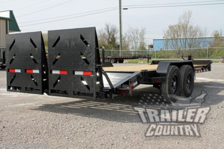 &lt;p&gt;Brand New 7&#39; x 24&#39; (22&#39; + 2&#39;)Heavy Duty 14K Heavy Equipment Trailer w/ Spring Assisted Rampage Ramps &amp;amp; Heavy Duty 8&quot; I-Beam Main Frame.&lt;/p&gt;
&lt;p&gt;Also Great for Construction - Storm Clean Up - Car Hauling - Landscaping - &amp;amp; More!&lt;/p&gt;
&lt;p&gt;&amp;nbsp;&lt;/p&gt;
&lt;p&gt;Standard Features:&lt;/p&gt;
&lt;p&gt;Proudly Made in the U.S.A.&amp;nbsp;&lt;/p&gt;
&lt;p&gt;Heavy Duty 8&quot; I-Beam Tongue and Main Frame&lt;/p&gt;
&lt;p&gt;3&#39;&#39; C-Channel Crossmembers&lt;/p&gt;
&lt;p&gt;14,000 lb G.V.W.R.&amp;nbsp;&amp;nbsp;&lt;/p&gt;
&lt;p&gt;(2) 7,000 lb Cambered E-Z Lube Never-R-Adjust Spring Axles&amp;nbsp;&lt;/p&gt;
&lt;p&gt;All Wheel Electric Brakes&amp;nbsp;&lt;/p&gt;
&lt;p&gt;Multi Leaf Slipper Spring Suspension&lt;/p&gt;
&lt;p&gt;Emergency Break-A-Way Kit&lt;/p&gt;
&lt;p&gt;7 - Way Electrical Pug&lt;/p&gt;
&lt;p&gt;Wrap Around Tongue&lt;/p&gt;
&lt;p&gt;Fold Flat Spring Assisted Rampage Ramps&amp;nbsp;&lt;/p&gt;
&lt;p&gt;2 5/16&quot; Adjustable Heavy Duty Coupler&amp;nbsp;&lt;/p&gt;
&lt;p&gt;2&#39; X 6&#39; Pressure Treated Wood Deck&lt;/p&gt;
&lt;p&gt;Heavy Duty Diamond Plate Steel Removable Fenders&lt;/p&gt;
&lt;p&gt;Heavy Duty Safety Chains - w/ Hooks&lt;/p&gt;
&lt;p&gt;10,000 lb Drop Leg Jack&lt;/p&gt;
&lt;p&gt;Headache Bar&lt;/p&gt;
&lt;p&gt;Supersized Front Tool Box&lt;/p&gt;
&lt;p&gt;Sherwin-Williams Powdura Powder Coated Paint &amp;amp; One Coat Cure Primer&amp;nbsp;&lt;/p&gt;
&lt;p&gt;(4) 3&quot; Welded D-Rings&amp;nbsp;&lt;/p&gt;
&lt;p&gt;(8) 2.5&quot; Welded D-Rings Down the Sides (4 on each side)&lt;/p&gt;
&lt;p&gt;Tires: ST235-80R-16 LRE 10Ply Radial Tires&lt;/p&gt;
&lt;p&gt;Wheels: 16&quot; Mod Wheels&lt;/p&gt;
&lt;p&gt;Spare Tire Mount&lt;/p&gt;
&lt;p&gt;Lifetime Recessed L.E.D. Lighting&lt;/p&gt;
&lt;p&gt;All Lighting D.O.T. Approved&lt;/p&gt;
&lt;p&gt;D.O.T. Tape&lt;/p&gt;
&lt;p&gt;Steel Self Cleaning Dove Tail&lt;/p&gt;
&lt;p&gt;Bed Width: 83&quot; (Between Fenders)&lt;/p&gt;
&lt;p&gt;Deck Length: 24&#39; (22&#39; Straight Flatbed + 2&#39; Dove)&lt;/p&gt;
&lt;p&gt;&amp;nbsp;&lt;/p&gt;
&lt;p&gt;FINANCING IS AVAILABLE W/ APPROVED CREDIT&lt;/p&gt;
&lt;p&gt;Manufacturers Title and Limited Warranty Included&lt;/p&gt;
&lt;p&gt;&amp;nbsp;&lt;/p&gt;
&lt;p&gt;Trailer is offered @ factory direct pricing with pick up at our TN location...We also offer pick up at our Central, FL and&amp;nbsp; Southeast, Ga retail stores. We offer Nationwide Delivery. Please ask for more information about our optional pick up locations and delivery services.&amp;nbsp; &amp;nbsp;&lt;/p&gt;
&lt;p&gt;&amp;nbsp;&lt;/p&gt;
&lt;p&gt;*Trailer Shown with Optional Trim*&lt;/p&gt;
&lt;p&gt;All Trailers are D.O.T. Compliant for all 50 States, Canada, &amp;amp; Mexico.&lt;/p&gt;
&lt;p&gt;&amp;nbsp;&lt;/p&gt;
&lt;p&gt;Trailer is also listed Locally for Sale, Please Confirm Availability&lt;/p&gt;
&lt;p&gt;&amp;nbsp;&lt;/p&gt;
&lt;p&gt;FOR MORE INFORMATION CALL:&lt;/p&gt;
&lt;p&gt;888-710-2112&lt;/p&gt;