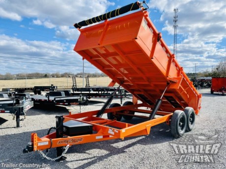 &lt;p&gt;&lt;br&gt;Brand New 7&#39; x 16&#39; &amp;nbsp;Hydraulic Dump Trailer w/ 24&quot; High Sides, 1 Piece Floor, Remote, Power Up &amp;amp; Down, and MORE!&lt;/p&gt;
&lt;p&gt;&lt;strong&gt;Trailer Country, Inc.&lt;/strong&gt;&lt;br&gt;&lt;strong&gt;Phone: 888-710-2112&lt;/strong&gt;&lt;br&gt;&lt;strong&gt;Text: 888-710-2112&lt;/strong&gt;&lt;br&gt;&lt;strong&gt;www.TrailerCountryInc.com&lt;/strong&gt;&lt;/p&gt;
&lt;p&gt;Up for your Consideration is a Brand New Model 7&#39;x16&#39; Tandem Axle, Bumper Pull, Dual Cylinder Hydraulic Dump Trailer w/ 1 Piece Solid Steel Floor&lt;/p&gt;
&lt;p&gt;Also Great for Roofing - Construction - Storm Clean Up - Equipment Hauling - Landscaping &amp;amp; More!&lt;/p&gt;
&lt;p&gt;&lt;br&gt;Standard Features:&lt;br&gt;Proudly Made in the U.S.A.&amp;nbsp;&lt;br&gt;Heavy Duty Main Frame&amp;nbsp;&lt;br&gt;10 Gauge Side Walls&lt;br&gt;7 Gauge 1 Piece Steel Floor&lt;br&gt;24&quot; High Sides&lt;br&gt;(2) 7,000 lb &quot;Dexter&quot; E-Z Lube Leaf Spring Axles w/ All Wheel Electric Brakes&lt;br&gt;14,000 lb G.V.W.R. &amp;nbsp;&lt;br&gt;Emergency Break-A-Way Kit&lt;br&gt;(2) Hydraulic Cylinders&lt;br&gt;DC Hydraulic Pump (Power Up and Power Down) w/ Remote&lt;br&gt;2 5/16&quot; Adjustable Heavy Duty Coupler&amp;nbsp;&lt;br&gt;Heavy Duty Diamond Plate Steel Fenders&lt;br&gt;Heavy Duty Safety Chains - w/ Hooks&lt;br&gt;Powder Coat Paint Shown in Orange (Other Color Options Available).&lt;br&gt;&amp;nbsp;7,000 lb Drop-Leg Jack&lt;br&gt;Combo Rear Spreader Gate and Rear Barn Style Doors w/ Lock &amp;amp; Hold Back Chains&lt;br&gt;Tarp Kit&lt;br&gt;Deep Cycle Marine Battery&lt;br&gt;12V on Board Battery Charger&lt;br&gt;Lockable Storage Box&lt;br&gt;7-Way Round Electrical Plug&lt;br&gt;Sealed Wiring Harness&lt;br&gt;Tires - ST235-80R-16 Radial Tires&lt;br&gt;Wheels - 16&quot; Mod Wheels&lt;br&gt;6&#39; Heavy Duty Ramps&lt;br&gt;Stake Pockets All Round Top Rails&lt;br&gt;Floor D-Rings&lt;br&gt;Spare Tire Holder&lt;br&gt;Enclosed Tail Light Brackets&lt;br&gt;D.O.T. Compliant L.E.D. Lighting System&lt;br&gt;D.O.T. Reflective Tape&lt;br&gt;Approx. Bed Width - 84&quot;&lt;br&gt;Approx. Box Length - 192&#39;&#39;&lt;/p&gt;
&lt;p&gt;* FINANCING IS AVAILABLE W/ APPROVED CREDIT *&lt;br&gt;* RENT TO OWN PROGRAMS AVAILABLE W/ NO CREDIT CHECK - LOW DOWN PAYMENTS *&lt;/p&gt;
&lt;p&gt;Manufacturers Title and Limited Warranty Included&lt;/p&gt;
&lt;p&gt;Trailer is offered @ factory direct pricing with pick up at our FL, GA, and TN locations...We also offer Nationwide Delivery for a additional fee. Please ask for more information about our optional delivery services and pickup locations.&lt;/p&gt;
&lt;p&gt;All Trailers are D.O.T. Compliant for all 50 States, Canada, &amp;amp; Mexico.&lt;/p&gt;
&lt;p&gt;Trailer is also listed Locally for Sale, Please Confirm Availability!&lt;/p&gt;
&lt;p&gt;FOR MORE INFORMATION:&lt;/p&gt;
&lt;p&gt;&lt;strong&gt;Trailer Country, Inc.&lt;/strong&gt;&lt;br&gt;&lt;strong&gt;Phone: 888-710-2112&lt;/strong&gt;&lt;br&gt;&lt;strong&gt;Text: 888-710-2112&lt;/strong&gt;&lt;br&gt;&lt;strong&gt;www.TrailerCountryInc.com&lt;/strong&gt;&lt;/p&gt;