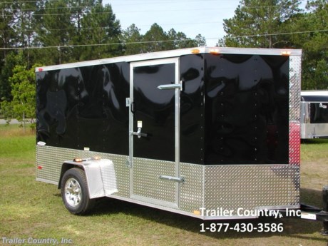 &lt;p&gt;&lt;strong&gt;NEW 6 x 12 MOTORCYCLE ENCLOSED CARGO TRAILER&lt;/strong&gt;&lt;/p&gt;
&lt;p&gt;Up for your consideration is a Brand New 6x12 Single Axle, MOTORCYCLE Enclosed Trailer.&lt;/p&gt;
&lt;p&gt;YOU&#39;VE SEEN THE REST...NOW BUY THE BEST!&lt;/p&gt;
&lt;p&gt;&amp;nbsp;&lt;/p&gt;
&lt;div&gt;NOW WITH THERMO PLY CEILING LINER, RADIAL TIRES &amp;amp; EXTERIOR L.E.D. LIGHTING PACKAGE + ALL the other TOP QUALITY FEATURES listed in ad!&lt;/div&gt;
&lt;div&gt;&amp;nbsp;&lt;/div&gt;
&lt;p&gt;&amp;nbsp;&lt;/p&gt;
&lt;p&gt;&lt;strong&gt;&lt;span style=&quot;text-decoration: underline;&quot;&gt;Standard Features:&lt;/span&gt;&lt;/strong&gt;&lt;/p&gt;
&lt;p&gt;&amp;bull;&amp;nbsp;Rear Spring Assisted Ramp Door with (2) Barlocks for Security, EZ Lube Hinge Pins, &amp;amp; 16&quot; Transitional Ramp Flap (Motorcycle Package)&lt;br /&gt;&amp;bull;&amp;nbsp;Heavy Duty 2 X 3 Tube Main Frame&lt;br /&gt;&amp;bull;&amp;nbsp;Heavy Duty Tubular Wall Studs &amp;amp; Roof Bows&lt;br /&gt;&amp;bull; 12&#39; Box Space+ V-NOSE&lt;br /&gt;&amp;bull;&amp;nbsp;(1) 3,500lb 4&quot; &quot;DEXTER&quot; Drop Axle w/ EZ LUBE Grease Fittings&lt;br /&gt;&amp;bull;&amp;nbsp;32&quot; Side Door with Bar lock&lt;br /&gt;&amp;bull;&amp;nbsp;6&#39; Interior Height&lt;br /&gt;&amp;bull;&amp;nbsp;2&quot; Coupler w/ Snapper Pin&lt;br /&gt;&amp;bull;&amp;nbsp;Heavy Duty Safety Chains&lt;br /&gt;&amp;bull;&amp;nbsp;4-Way Flat Electrical Wiring Harness&lt;br /&gt;&amp;bull;&amp;nbsp;Exterior L.E.D. Lighting Package&lt;br /&gt;&amp;bull;&amp;nbsp;3/8&quot; Heavy Duty Grade Plywood Walls&lt;br /&gt;&amp;bull;&amp;nbsp;3/4&quot; Heavy Duty Grade&amp;nbsp;Plywood Floors&lt;br /&gt;&amp;bull;&amp;nbsp;Heavy Duty Smooth Fenders with Wide Side Marker Clearance Lights&lt;br /&gt;&amp;bull;&amp;nbsp;2K&amp;nbsp;A-Frame Top Wind Jack&lt;br /&gt;&amp;bull;&amp;nbsp;Top Quality Exterior Grade Paint&lt;br /&gt;&amp;bull;&amp;nbsp;(1) 12 Volt Interior Trailer Light w/ Wall Switch&lt;br /&gt;&amp;bull;&amp;nbsp;24&quot; Diamond Plate ATP Front Stone Guard with matching V-Nose Cap&lt;br /&gt;&amp;bull;&amp;nbsp;15&quot; Radial (ST20575R15) Tires &amp;amp; Wheels&lt;/p&gt;
&lt;p&gt;&lt;span style=&quot;text-decoration: underline;&quot;&gt;&lt;strong&gt;MOTORCYCLE PACKAGE ON THIS TRAILER INCLUDES&lt;/strong&gt;&lt;/span&gt;:&lt;br /&gt;&amp;bull;&amp;nbsp;UPGRADED COLOR (!U-CHOOSE!)&lt;br /&gt;&amp;bull;&amp;nbsp;ATP-DIAMOND PLATE&amp;nbsp;SIDES AND REAR&lt;br /&gt;&amp;bull;&amp;nbsp;ALUMINUM STAR MAG WHEELS W/ CHROME CENTER CAPS &amp;amp; LUG NUTS&lt;br /&gt;&amp;bull;&amp;nbsp;ALUMINUM FLOW THRU VENTS&lt;br /&gt;&amp;bull;&amp;nbsp;RV FLUSH LOCK &amp;amp; BAR LOCK ON SIDE DOOR&lt;br /&gt;&amp;bull;&amp;nbsp;STABILIZER JACKS (PAIR)&lt;br /&gt;&amp;bull;&amp;nbsp;6-5,000 LB FLUSH MOUNTED D-RINGS&lt;/p&gt;
&lt;p&gt;* * N.A.T.M. Inspected and Certified * *&lt;br /&gt;* * Manufacturers Title and 5 Year Limited Warranty Included * *&lt;br /&gt;* * PRODUCT LIABILITY INSURANCE * *&lt;br /&gt;* * FINANCING IS AVAILABLE W/ APPROVED CREDIT * *&lt;/p&gt;
&lt;p&gt;ASK US ABOUT OUR RENT TO OWN PROGRAM - NO CREDIT CHECK - LOW DOWN PAYMENT&lt;/p&gt;
&lt;p&gt;&lt;br /&gt;Trailer is offered @ factory direct pick up in Willacoochee, GA...We also offer Nationwide Delivery, please contact us for more information.&lt;br /&gt;CALL: 888-710-2112&lt;/p&gt;
