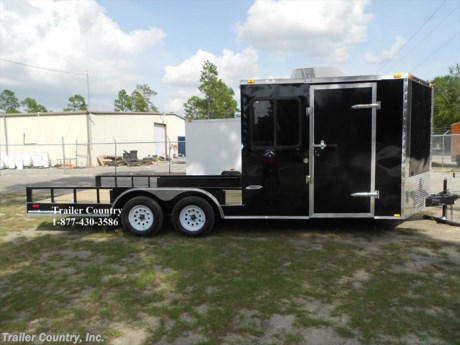 &lt;div&gt;NEW 8.5 X 20&#39; HYBRID ENCLOSED + UTILITY TRAILER&lt;/div&gt;
&lt;div&gt;&amp;nbsp;&lt;/div&gt;
&lt;div&gt;Up for your consideration is a Brand New Model 8.5 x 20 Tandem Axle, Hybrid Enclosed Cargo + Open Deck Utility Trailer.&lt;/div&gt;
&lt;div&gt;&amp;nbsp;&lt;/div&gt;
&lt;div&gt;Great for Contractors, Motorcycles, ATV&#39;s, Hunting &amp;amp; MORE!!&amp;nbsp;&lt;/div&gt;
&lt;div&gt;&amp;nbsp;&lt;/div&gt;
&lt;div&gt;YOU&#39;VE SEEN THE REST...NOW BUY THE BEST!!&lt;/div&gt;
&lt;div&gt;&amp;nbsp;&lt;/div&gt;
&lt;div&gt;ALL the TOP QUALITY FEATURES listed in this ad!&lt;/div&gt;
&lt;div&gt;&amp;nbsp;&lt;/div&gt;
&lt;div&gt;ELITE SERIES FEATURES:&lt;/div&gt;
&lt;div&gt;&amp;nbsp;&lt;/div&gt;
&lt;div&gt;- Heavy Duty 6&quot; I-Beam Main Frame W/ 2&quot; X 6&quot; Tube&lt;/div&gt;
&lt;div&gt;- Heavy Duty Square Tubing Wall Studs &amp;amp; Roof Bows (** TRUE 1&quot; X&#39;1/2&quot; SQUARE TUBE**)&lt;/div&gt;
&lt;div&gt;- 10&#39; Total Box Space + V-Nose + 10&#39; Open Deck (20&#39; + Overall).&lt;/div&gt;
&lt;div&gt;- 16&quot; On Center Walls&lt;/div&gt;
&lt;div&gt;- 16&quot; On Center Floors&lt;/div&gt;
&lt;div&gt;- 16&quot; On Center Roof Bows&lt;/div&gt;
&lt;div&gt;- (2) 3,500 lb 4&quot; &quot;Dexter&quot; Drop Axles w/ All Wheel Electric Brakes &amp;amp; EZ LUBE Grease Fittings&lt;/div&gt;
&lt;div&gt;- 32&quot; Side Door with RV Flush Lock &amp;amp; VERY SECURE Bar Lock&lt;/div&gt;
&lt;div&gt;- ATP Diamond Plate Recessed Step-Up&lt;/div&gt;
&lt;div&gt;- 6&#39; Interior Height&lt;/div&gt;
&lt;div&gt;- Galvalume Seamed Roof w/ Thermo Ply Ceiling Liner&lt;/div&gt;
&lt;div&gt;- 2 5/16&quot; Coupler w/ Snapper Pin&lt;/div&gt;
&lt;div&gt;- Heavy Duty Safety Chains&lt;/div&gt;
&lt;div&gt;- 7-Way Round RV Electrical Wiring Harness w/ Battery Back-Up &amp;amp; Safety Switch&lt;/div&gt;
&lt;div&gt;- 3/8&quot; Heavy Duty TOP Grade Plywood Walls&lt;/div&gt;
&lt;div&gt;- 3/4&quot; Heavy Duty TOP Grade Plywood Floors&lt;/div&gt;
&lt;div&gt;- Heavy Duty Smooth Aluminum Fender&amp;nbsp;&lt;/div&gt;
&lt;div&gt;- 2K A-Frame Top Wind Jack&lt;/div&gt;
&lt;div&gt;- Deluxe License Plate Holder&lt;/div&gt;
&lt;div&gt;- Top Quality Exterior Grade Paint&lt;/div&gt;
&lt;div&gt;- (1) Non-Powered Interior Roof Vent&lt;/div&gt;
&lt;div&gt;- Exterior L.E.D. Lighting Package&lt;/div&gt;
&lt;div&gt;- (1) 12 Volt Interior Trailer Light w/ Wall Switch&lt;/div&gt;
&lt;div&gt;- 24&quot; Diamond Plate ATP Front Stone Guard with matching V-Nose Diamond Plate Cap&lt;/div&gt;
&lt;div&gt;- 15&quot; Radial (ST20575R15) Tires &amp;amp; Wheels&lt;/div&gt;
&lt;div&gt;&amp;nbsp; &amp;nbsp;&lt;/div&gt;
&lt;div&gt;Utility Trailer Details &amp;amp; Upgrades on this Unit:&lt;/div&gt;
&lt;div&gt;&amp;nbsp;&lt;/div&gt;
&lt;div&gt;- 10&#39; Open Deck&lt;/div&gt;
&lt;div&gt;- Tube Rails w/ Black Metal Frame&lt;/div&gt;
&lt;div&gt;- Rear Double Doors on Enclosed Section&lt;/div&gt;
&lt;div&gt;- 2&#39; x 6&#39; Pressure Treated Plank&lt;/div&gt;
&lt;div&gt;- .030 Black Metal Exterior&lt;/div&gt;
&lt;p&gt;&amp;nbsp;&lt;/p&gt;
&lt;p&gt;* * N.A.T.M. Inspected and Certified * *&lt;br /&gt;* * Manufacturers Title and 5 Year Limited Warranty Included * *&lt;br /&gt;* * PRODUCT LIABILITY INSURANCE * *&lt;br /&gt;* * FINANCING IS AVAILABLE W/ APPROVED CREDIT * *&lt;/p&gt;
&lt;p&gt;&lt;br /&gt;Trailer is offered @ factory direct pick up in Willacoochee, GA...We also offer Nationwide Delivery, please contact us for more information.&lt;br /&gt;CALL: 888-710-2112&lt;/p&gt;