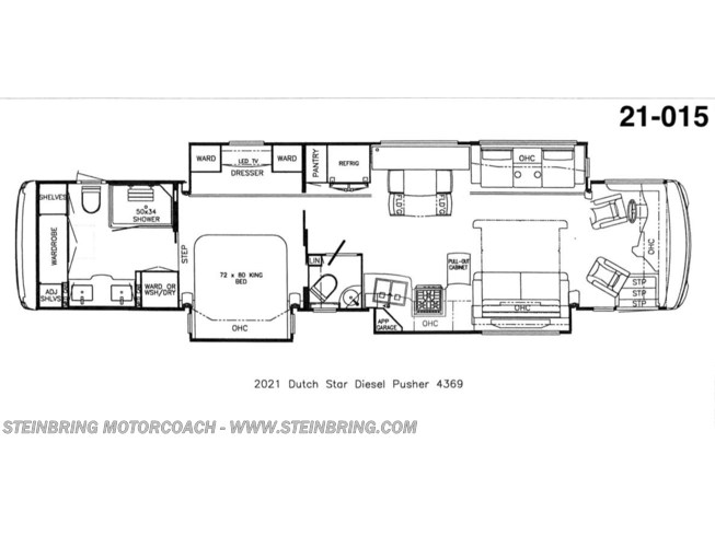 21 015 609105 2021 Newmar Dutch Star 4369 With One Full