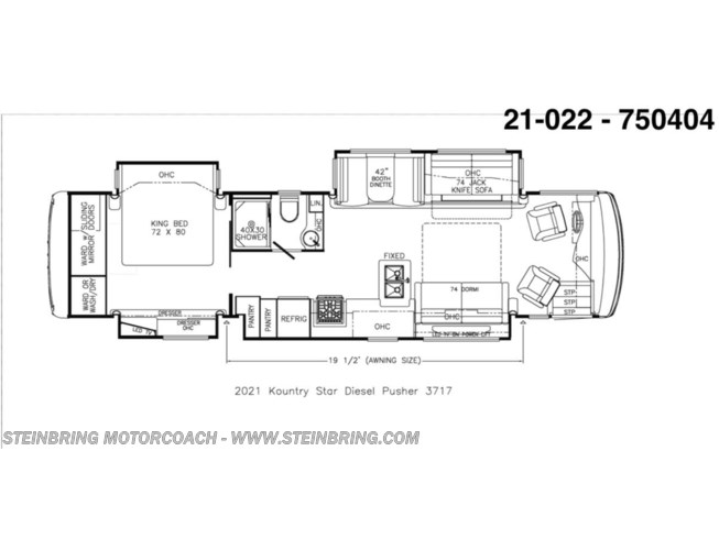 21 022 750404 2021 Newmar Kountry Star 3717 Diesel Pusher For Sale In Garfield Mn