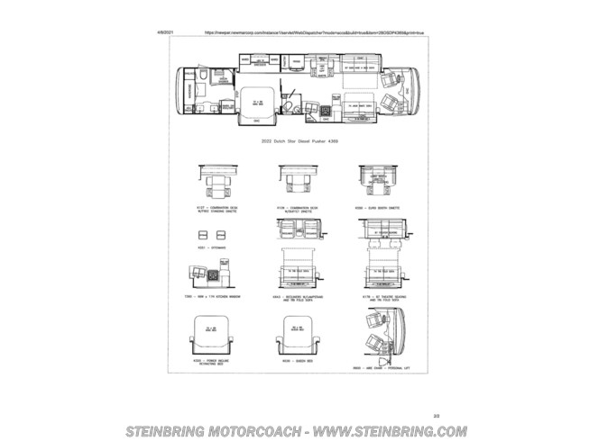 2022 Newmar Dutch Star 4369 - New Diesel Pusher For Sale by Steinbring Motorcoach in Garfield, Minnesota