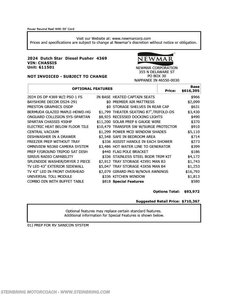 2024 Newmar Dutch Star 4369 RV for Sale in Garfield, MN 56332 24011 Classifieds