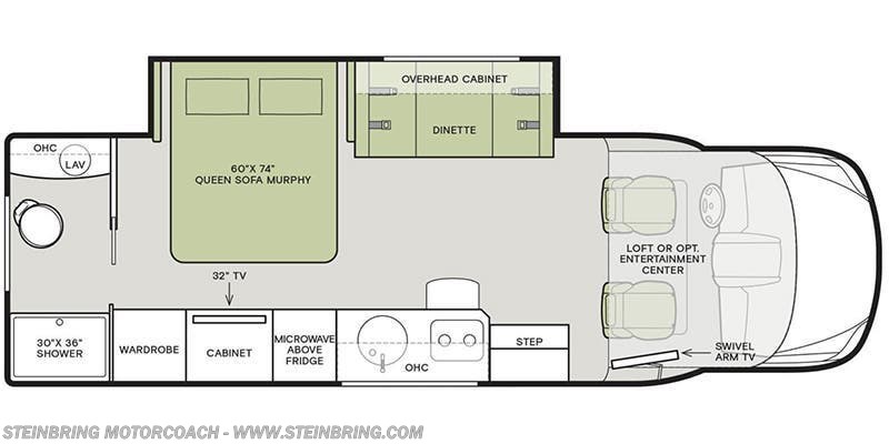 2021 Tiffin Wayfarer 25 RW SOLD - Used Class B for sale by Steinbring Motorcoach in Garfield, Minnesota