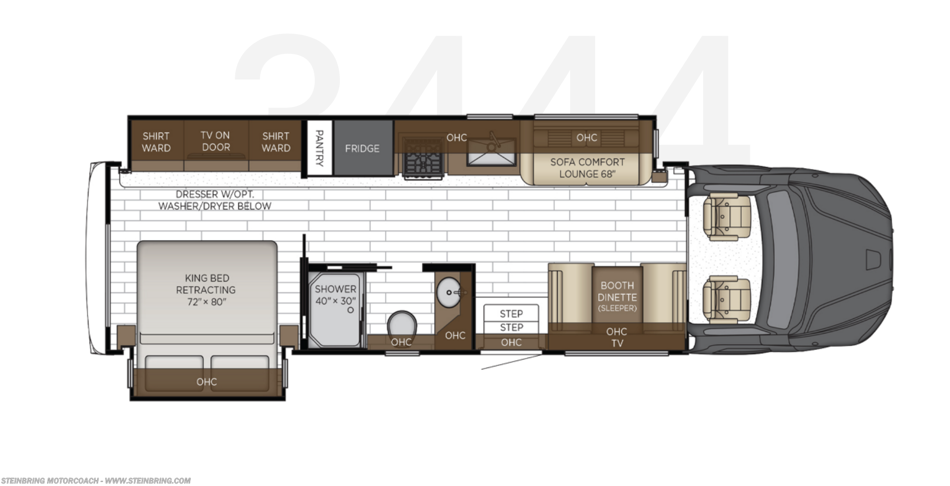 2026 Grand Star 3444 by Newmar from Steinbring Motorcoach in Garfield, Minnesota