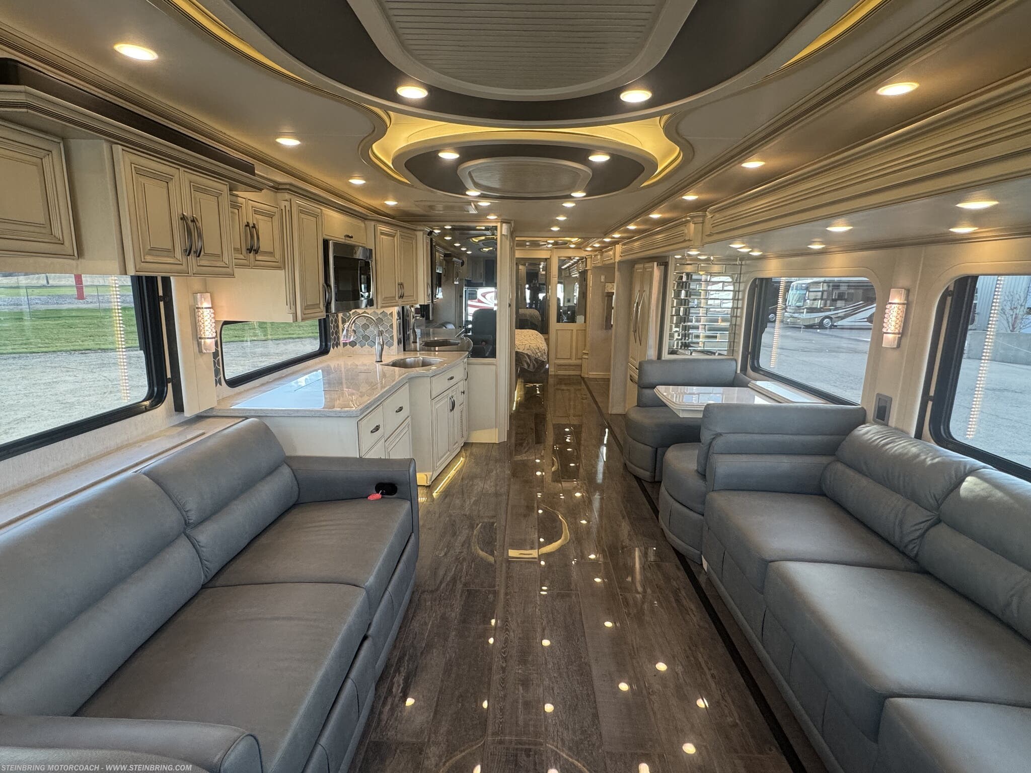 2021 Newmar Essex 4551 - Used Class A For Sale by Steinbring Motorcoach in Garfield, Minnesota features Bath & 1/2