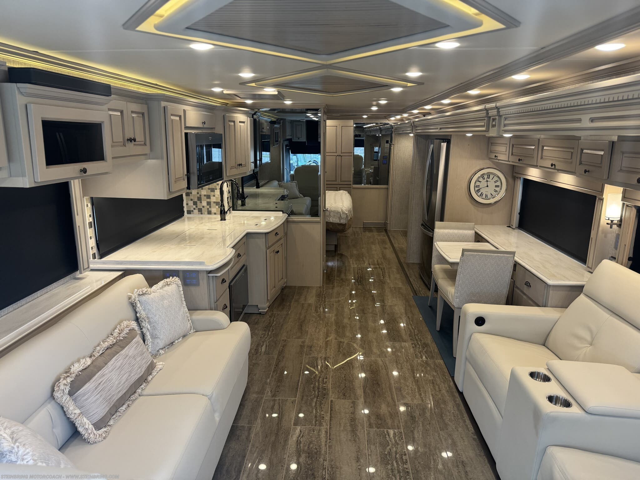 2022 Newmar Dutch Star 4369 - Used Class A For Sale by Steinbring Motorcoach in Garfield, Minnesota features Bath & 1/2