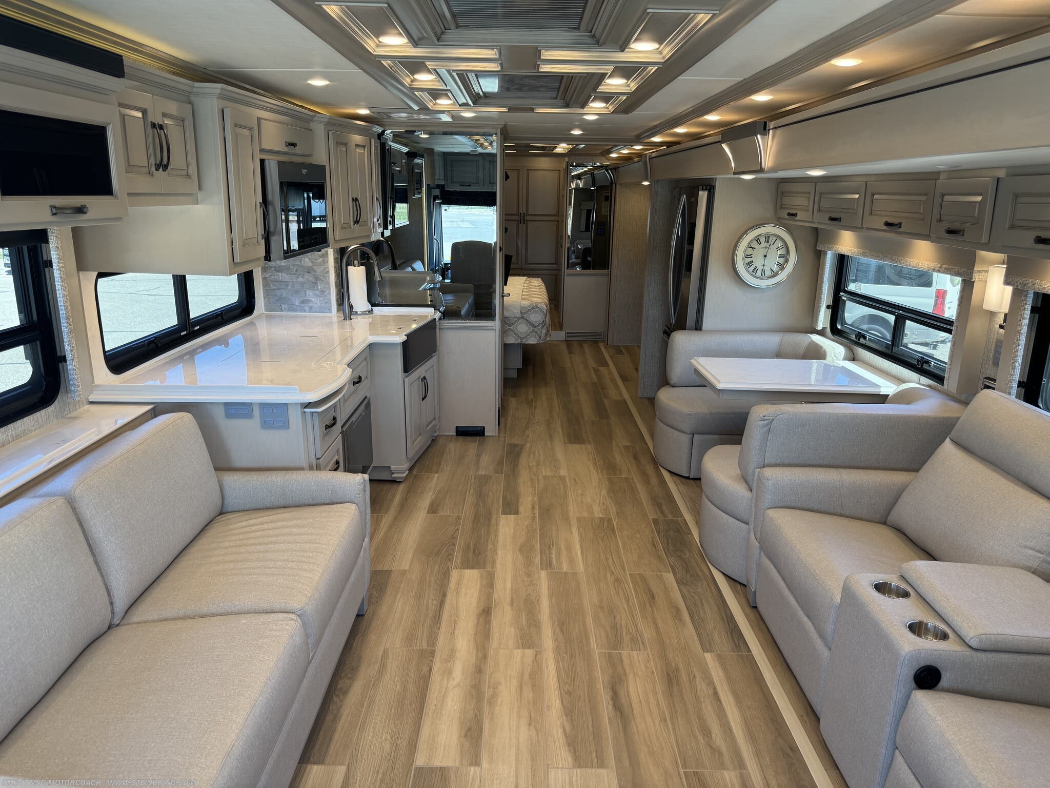 2023 Newmar Dutch Star 4369 - Used Class A For Sale by Steinbring Motorcoach in Garfield, Minnesota features Bath & 1/2