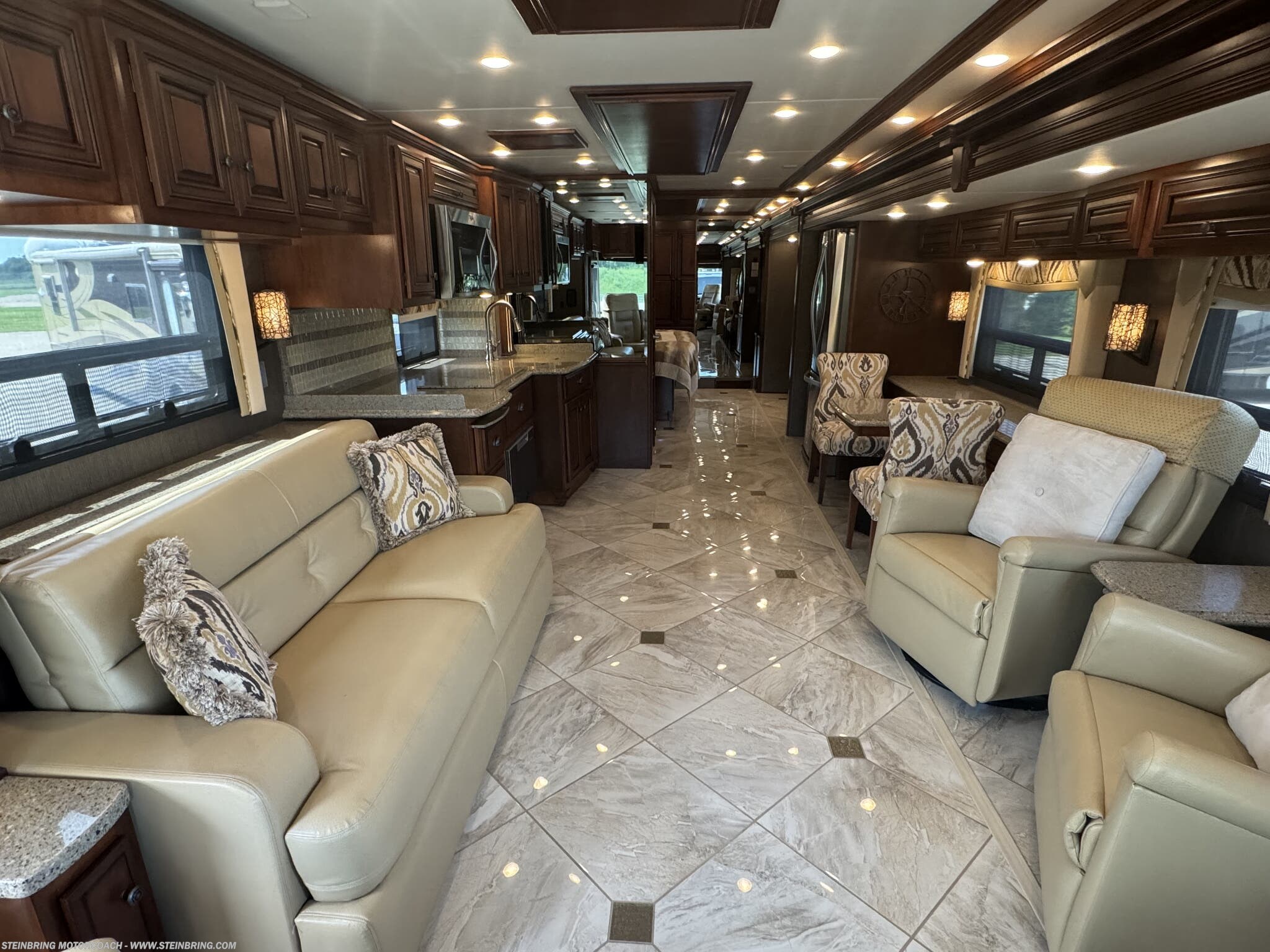 2016 Newmar Dutch Star 4369 - Used Class A For Sale by Steinbring Motorcoach in Garfield, Minnesota features Bath & 1/2