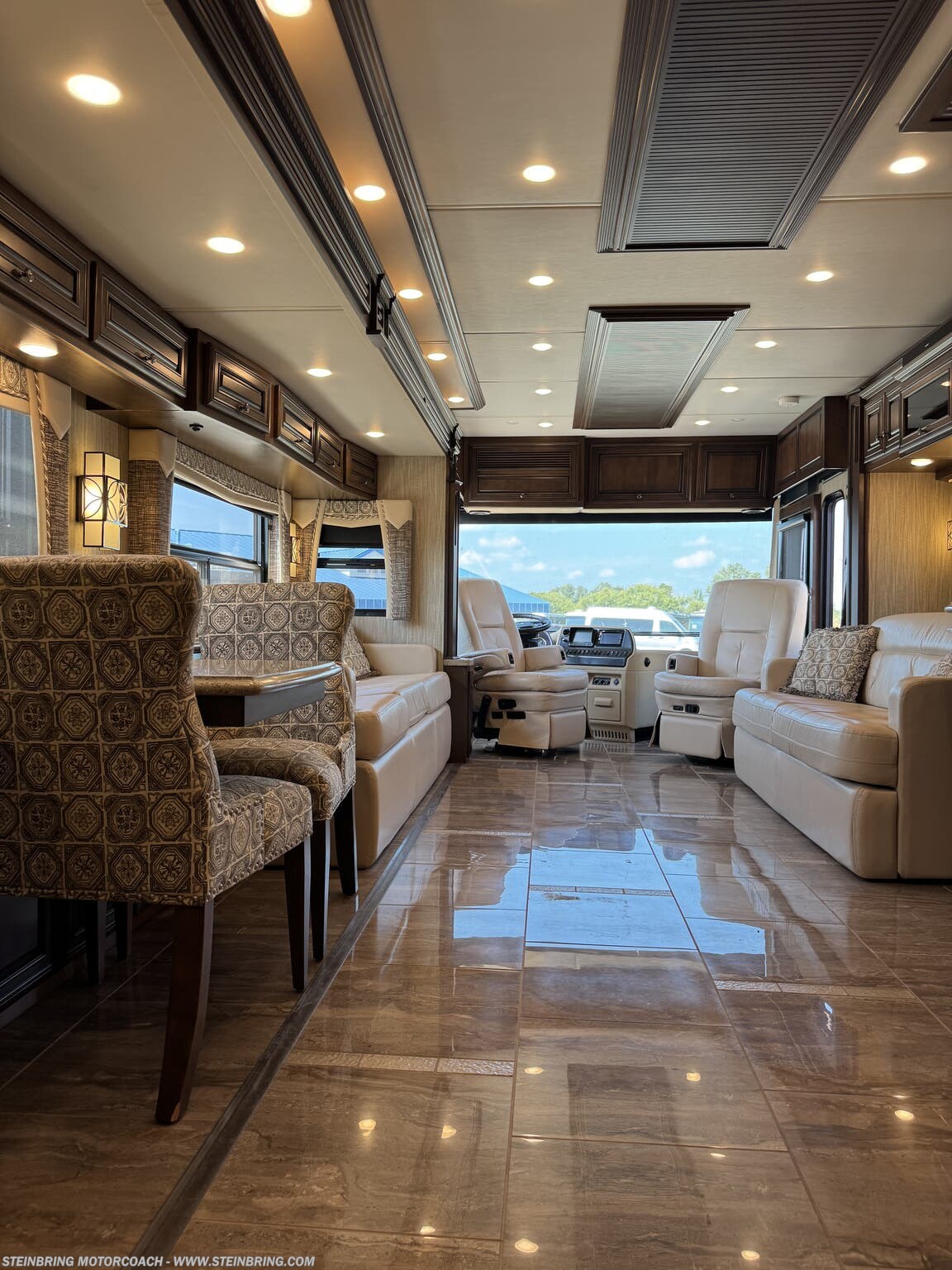 2018 Newmar Dutch Star 4369 - Used Class A For Sale by Steinbring Motorcoach in Garfield, Minnesota features Bath & 1/2