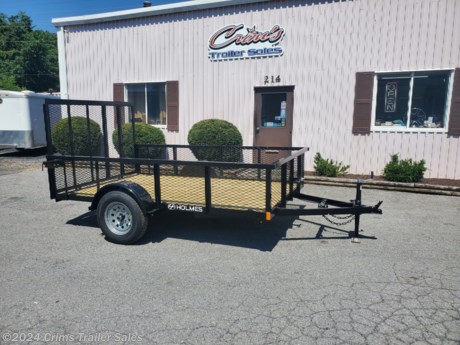 &lt;p&gt;Holmes 6-4x10 mesh trailer with 2&#39; tall sides, 4 d-rings, LED lighting, 15&quot; radial tires, 4&#39; ramp gate&lt;/p&gt;