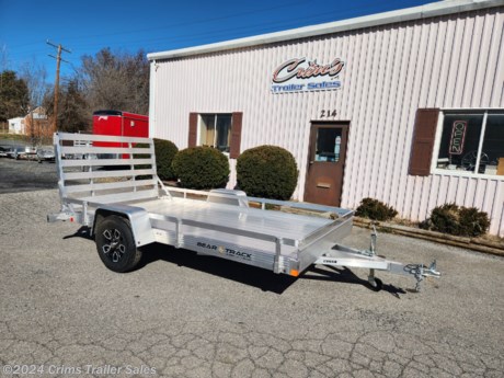 &lt;p&gt;Bear Track single axle landscape trailer with ramp gate, gate will fold down into deck. LED lighting, torsion axle, aluminum deck, wheels, 15&quot; radial tires. Single rail, Very light to maneuver by hand!&lt;/p&gt;