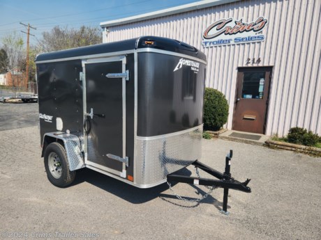 &lt;p&gt;Homesteader Challenger 5x8 with single swing rear door, side door, side wall vents, ready for your vacation!&lt;/p&gt;