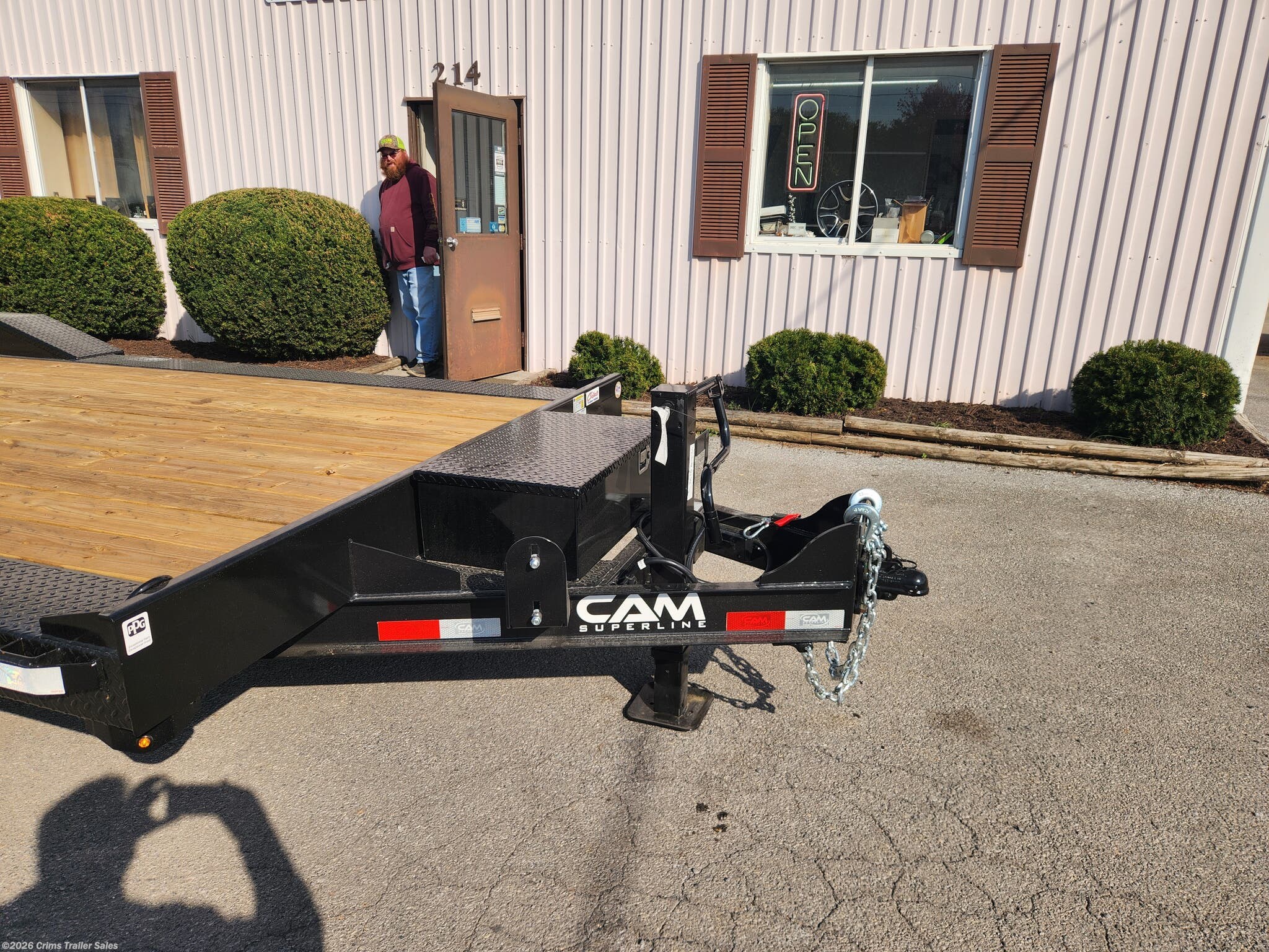 2026 CAM Superline 20+2 - New Equipment Trailer for sale by Crims Trailer Sales in Front Royal, Virginia