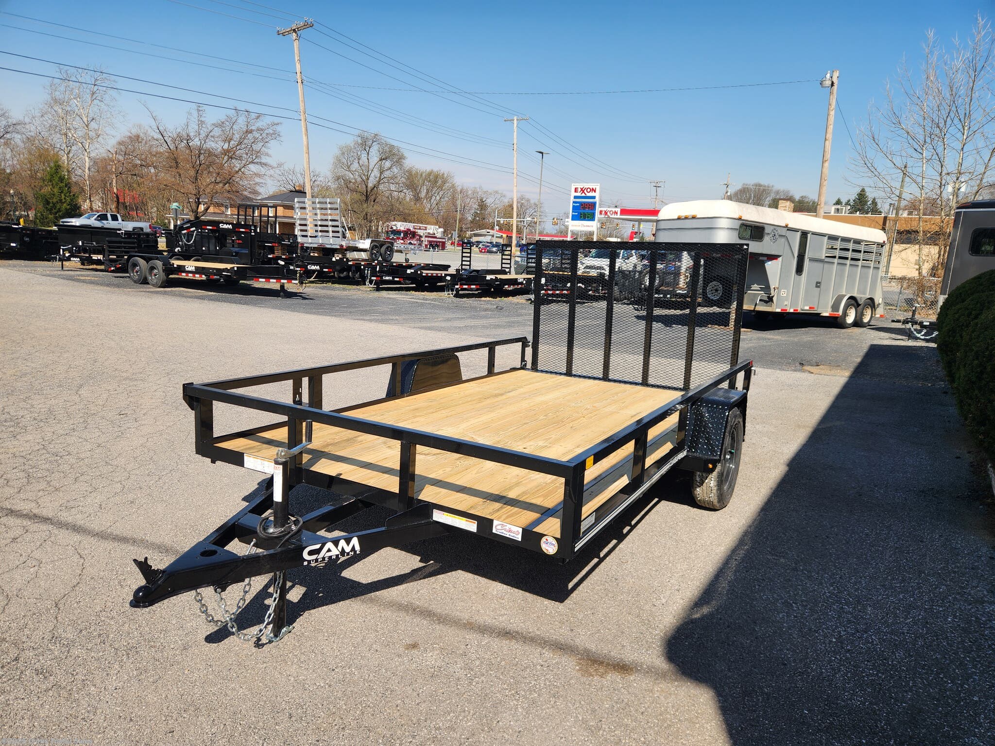 2025 CAM Superline STP8212TA-B-030 7X12 - New Landscape Trailer for sale by Crims Trailer Sales in Front Royal, Virginia