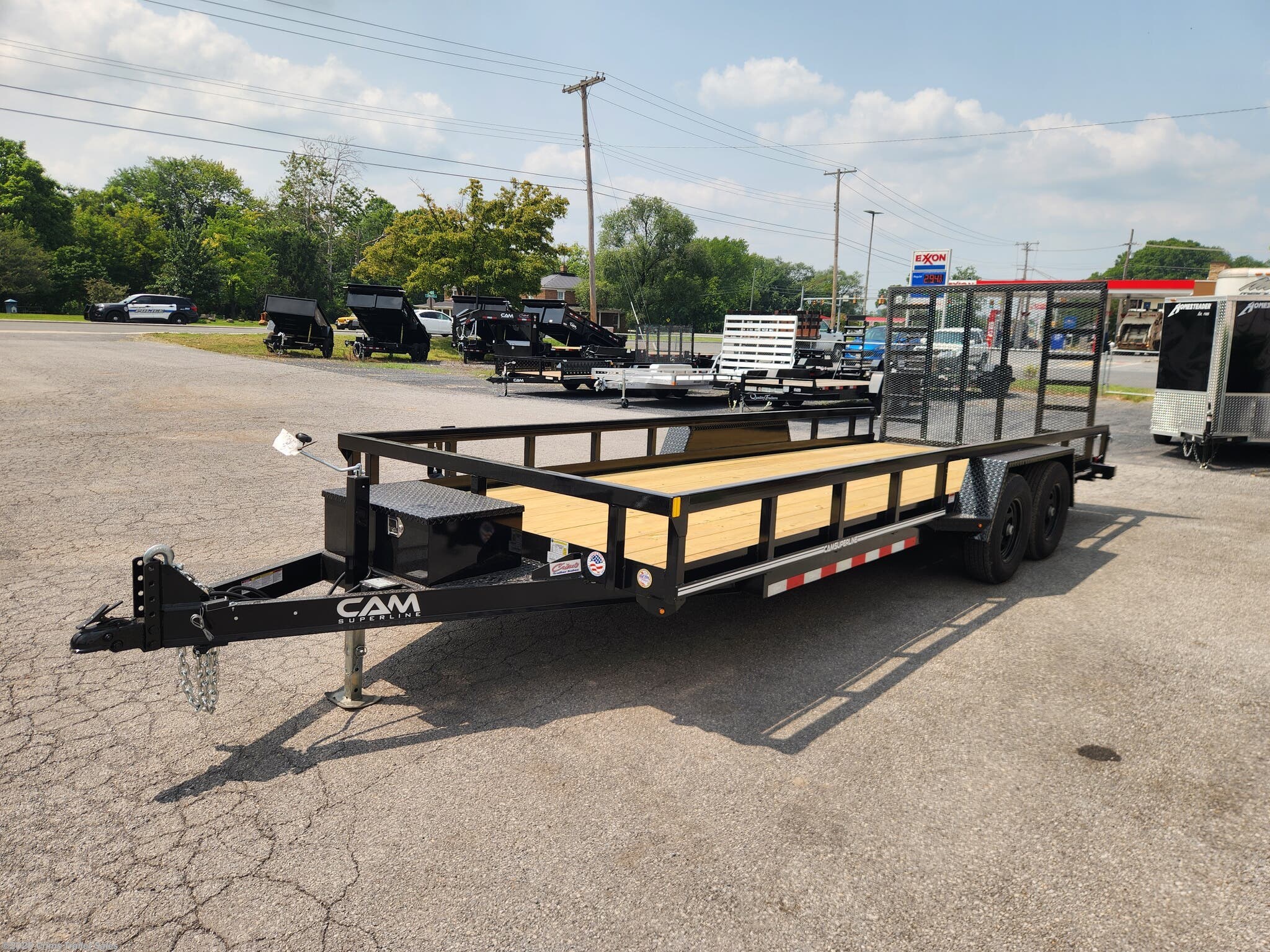 2026 CAM Superline 7x20 - New Landscape Trailer for sale by Crims Trailer Sales in Front Royal, Virginia