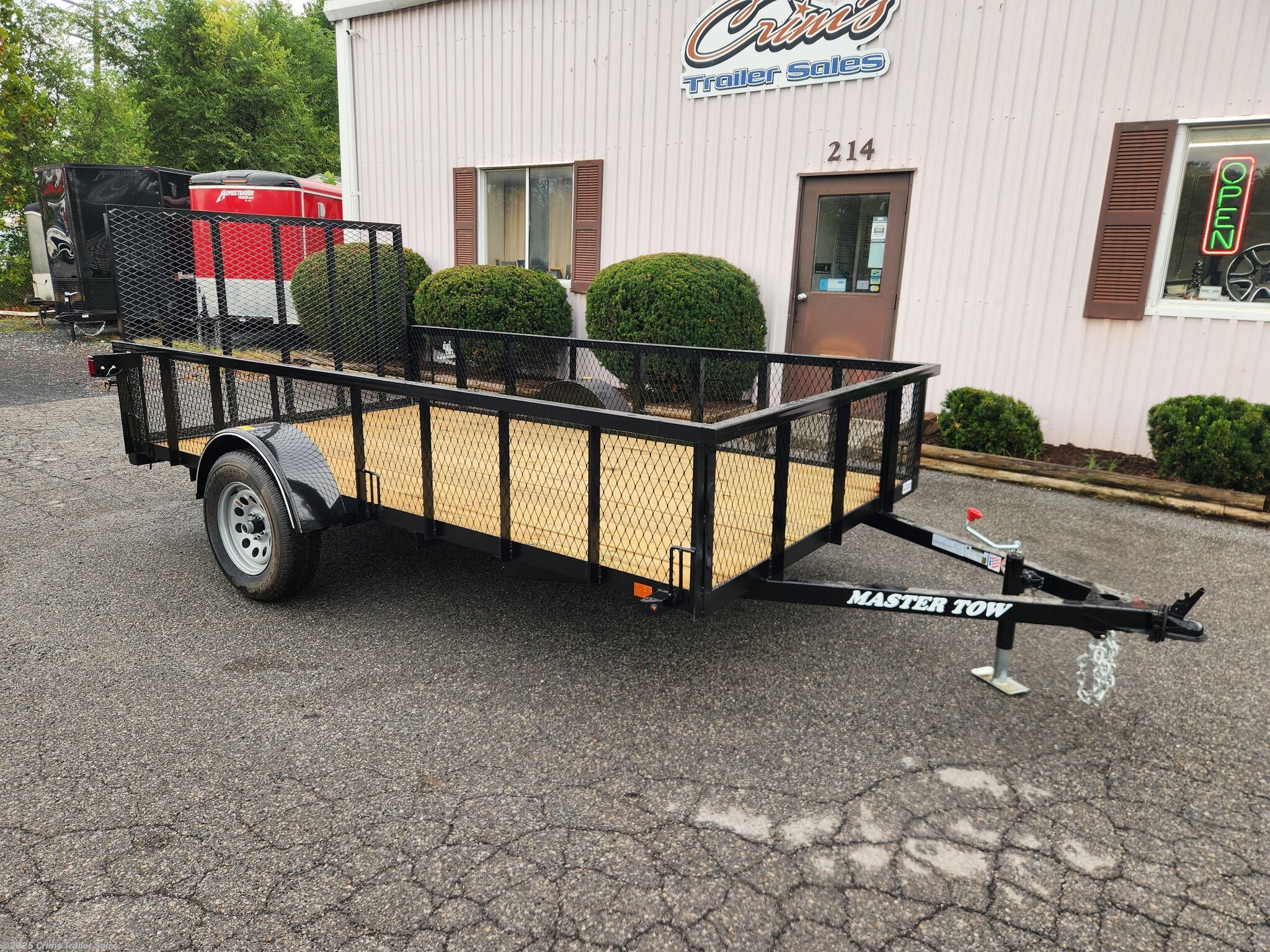 2026 Master Tow Angle Iron Trailers 6-4x12