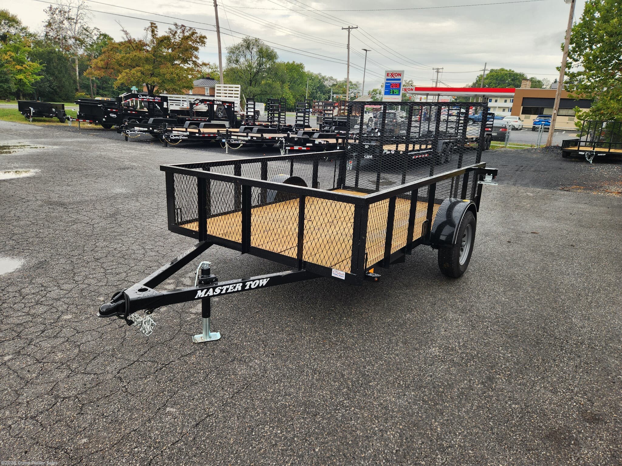 2026 Master Tow Angle Iron Trailers 6x10 - New Landscape Trailer for sale by Crims Trailer Sales in Front Royal, Virginia
