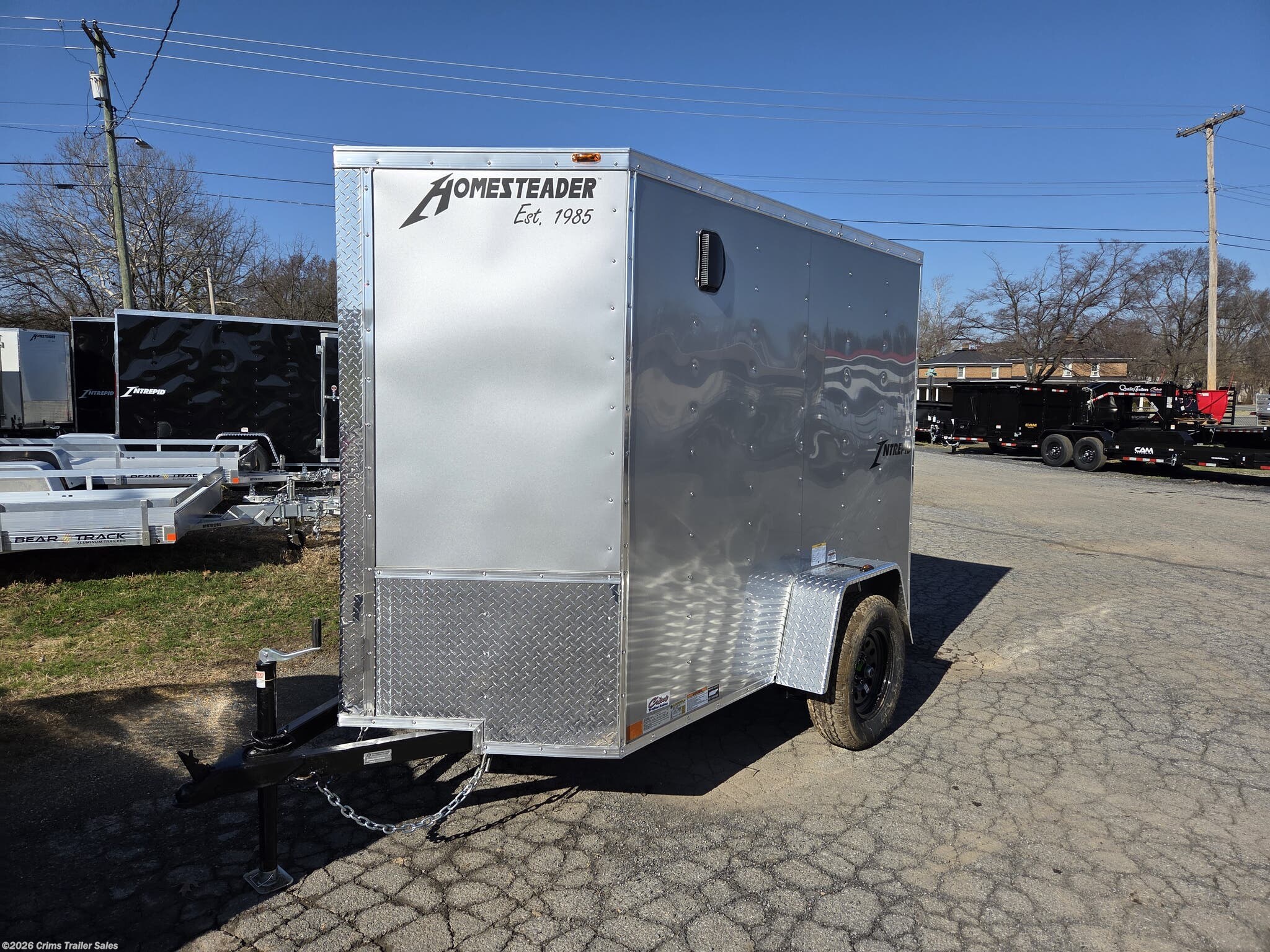 2026 Homesteader Intrepid 5x8 - New Cargo Trailer for sale by Crims Trailer Sales in Front Royal, Virginia