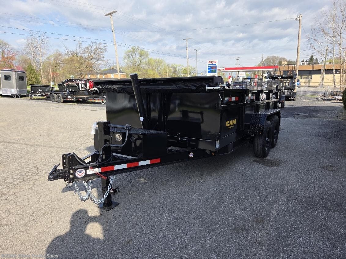 2026 CAM Superline PHDS8214-BP-140 7X14 - New Dump Trailer for sale by Crims Trailer Sales in Front Royal, Virginia