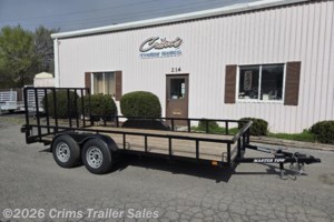 2026 Master Tow Tubular Steel Trailers 7X16 OPEN