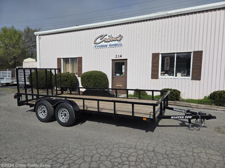 New 2026 Master Tow Tubular Steel Trailers 7X16 OPEN available in Front Royal, Virginia