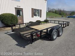 2026 Tubular Steel Trailers 7X16 OPEN by Master Tow from Crims Trailer Sales in Front Royal, Virginia
