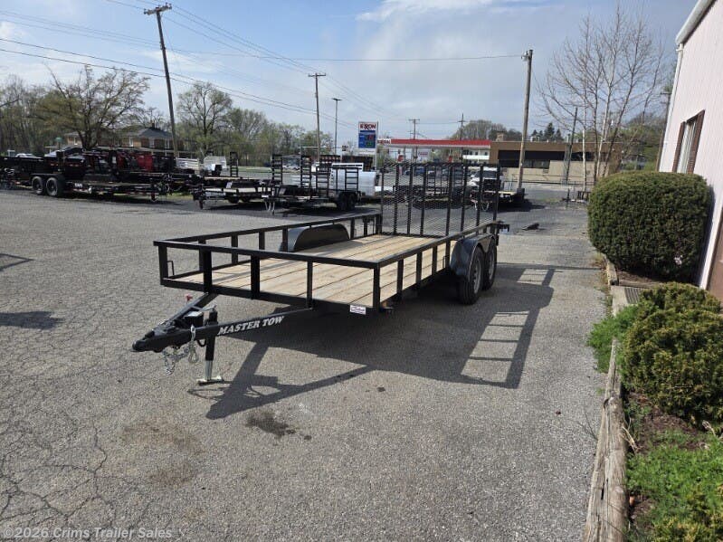 2026 Master Tow Tubular Steel Trailers 7X16 OPEN - New Landscape Trailer for sale by Crims Trailer Sales in Front Royal, Virginia